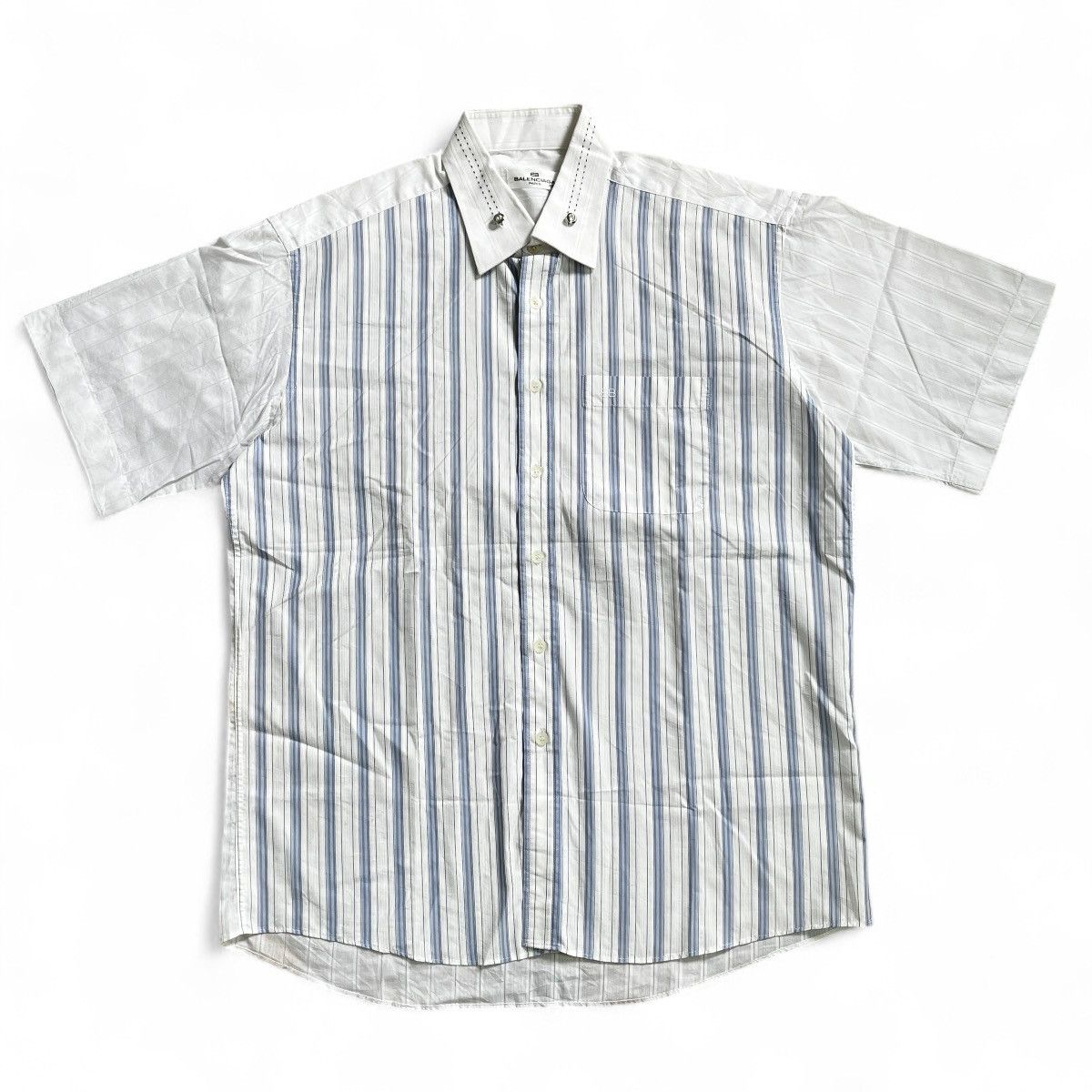 Balenciaga Vintage Balenciaga button shirt Size US XL / EU 56 / 4 - 1 Thumbnail