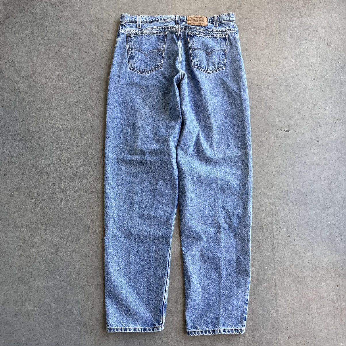 Other Vintage Levi's Orange Tab Denim Jeans Tapered Leg Fit 36x34 Size US 36 / EU 52 - 1 Thumbnail