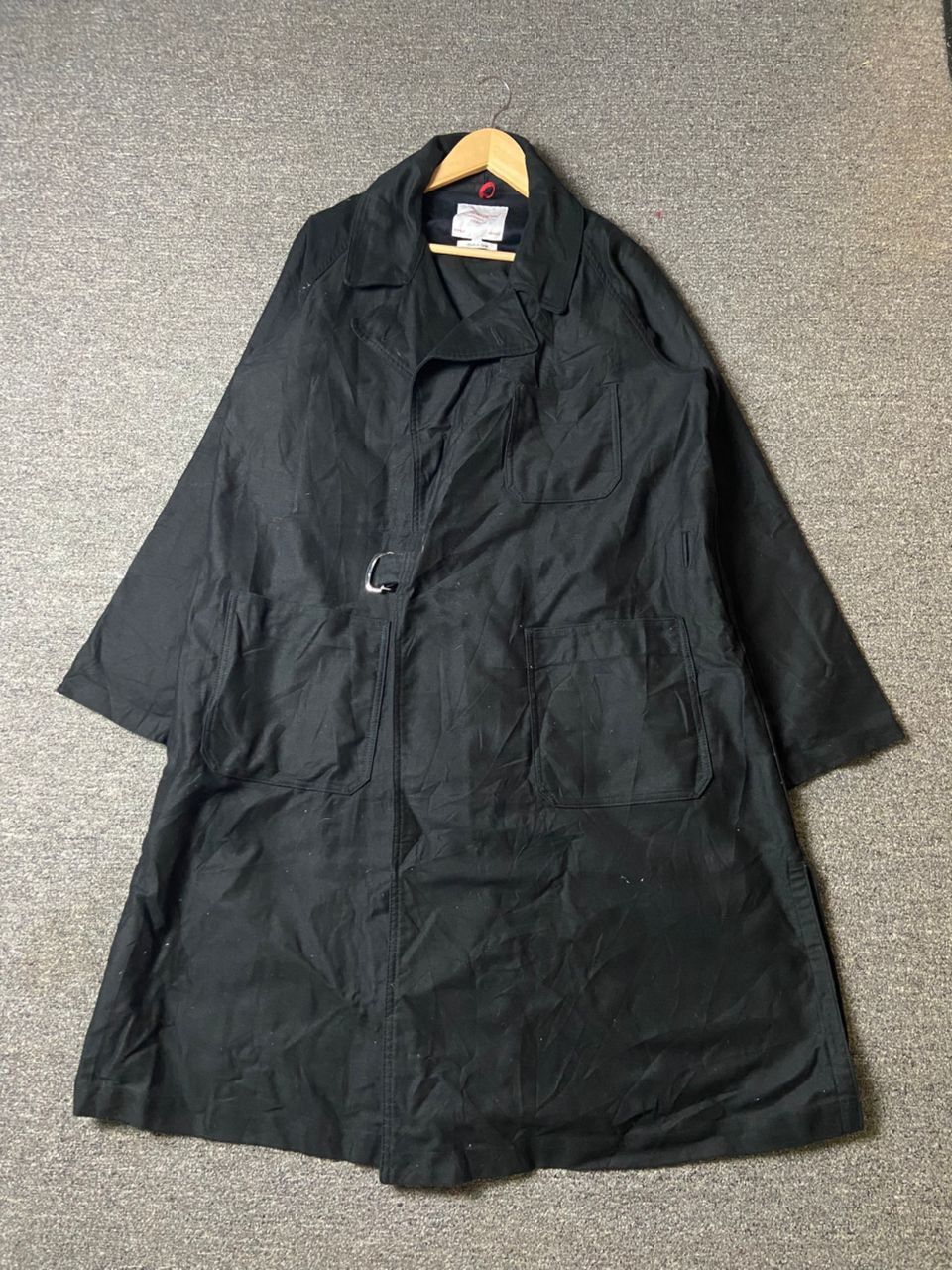Japanese Brand Vintage Le Sans Pareil France Long Belted Coat (177) Size US S / EU 44-46 / 1 - 1 Thumbnail