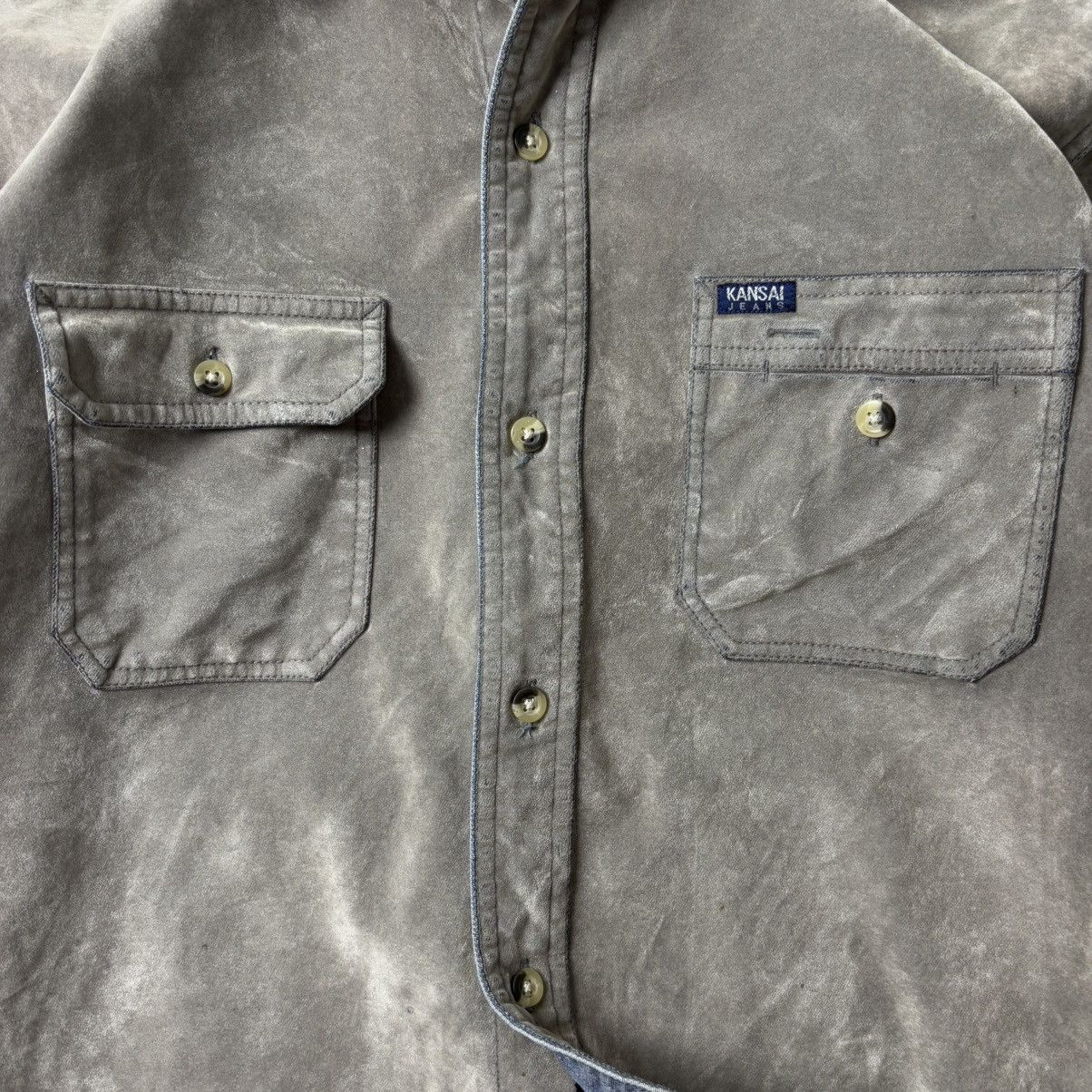 Japanese Brand × Kansai Yamamoto × Vintage VINTAGE KANSAI YAMAMOTO SHIRT Size US L / EU 52-54 / 3 - 2 Thumbnail