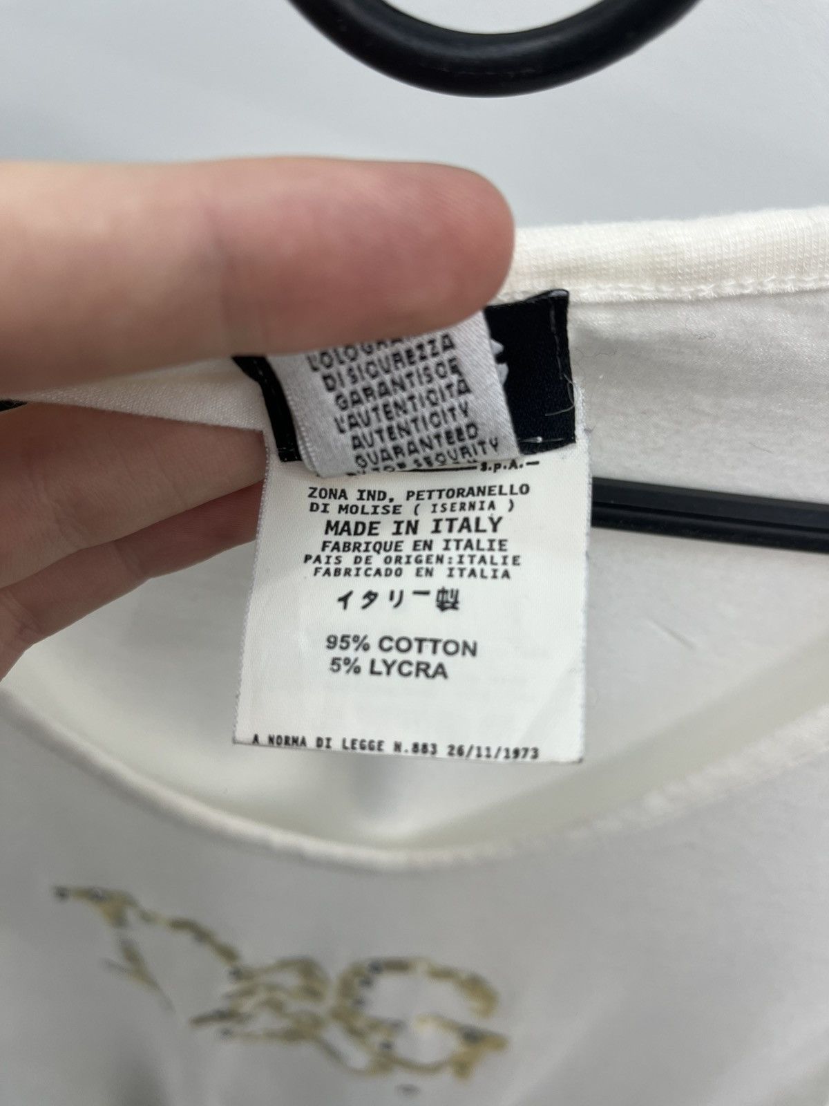 Dolce & Gabbana Vintage Dolce & Gabbana Y2K Crystals Cotton Tank Top Tee Size M / US 6-8 / IT 42-44 - 7 Thumbnail