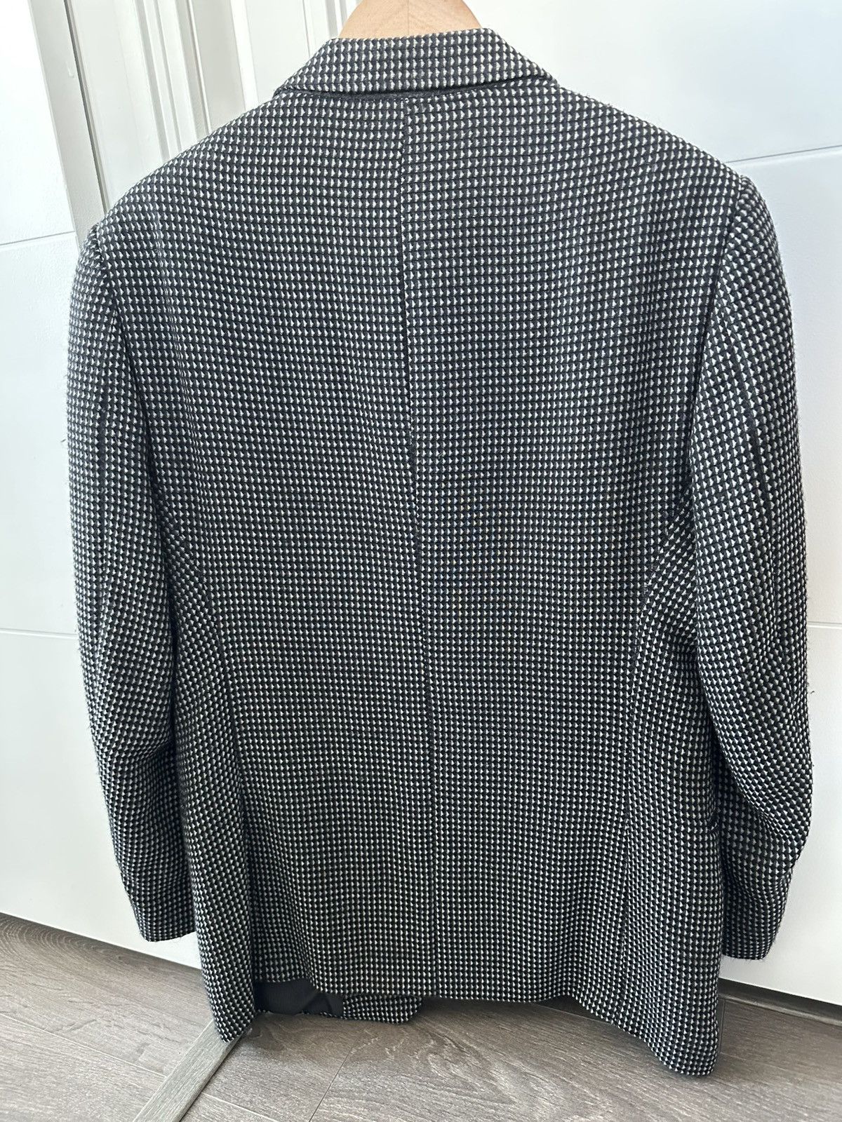 Armani Vintage Jacquard Knit Blazer Size 40R - 2 Thumbnail