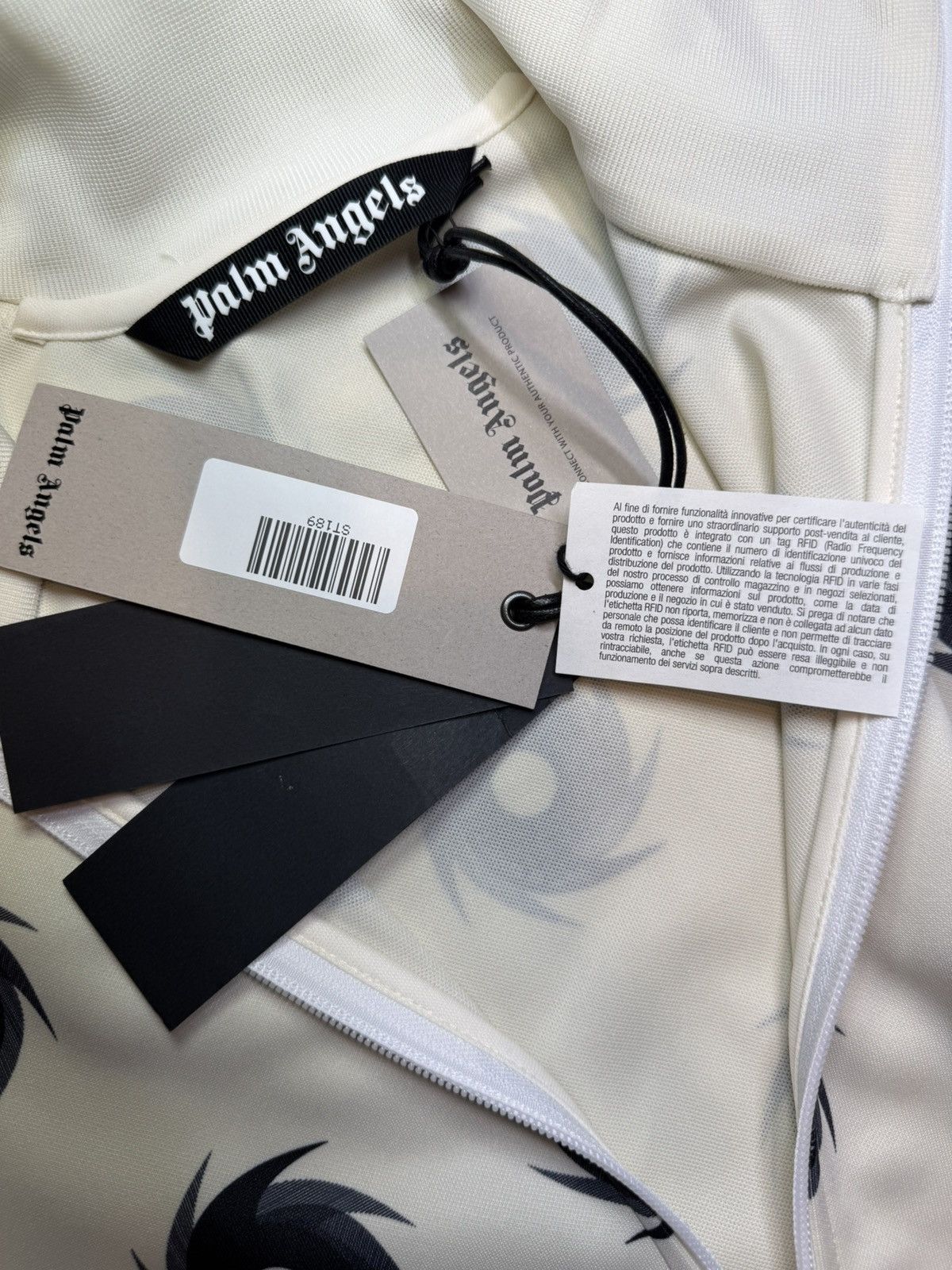 Palm Angels Surf Club Classic Track Jacket Off-White *NEW* w/Tags Large Size US L / EU 52-54 / 3 - 8 Thumbnail