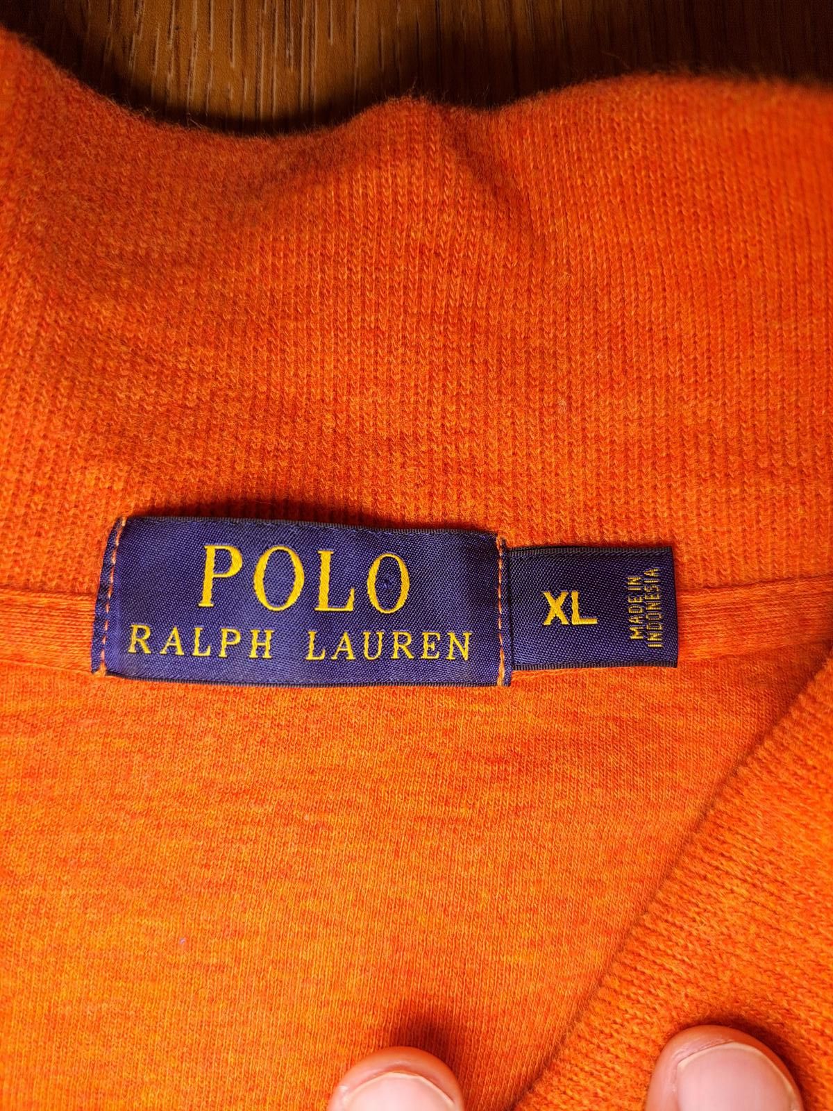 Polo Ralph Lauren Polo Ralph Lauren Pullover Sweater Mens XL Orange Cotton Size US XL / EU 56 / 4 - 2 Thumbnail