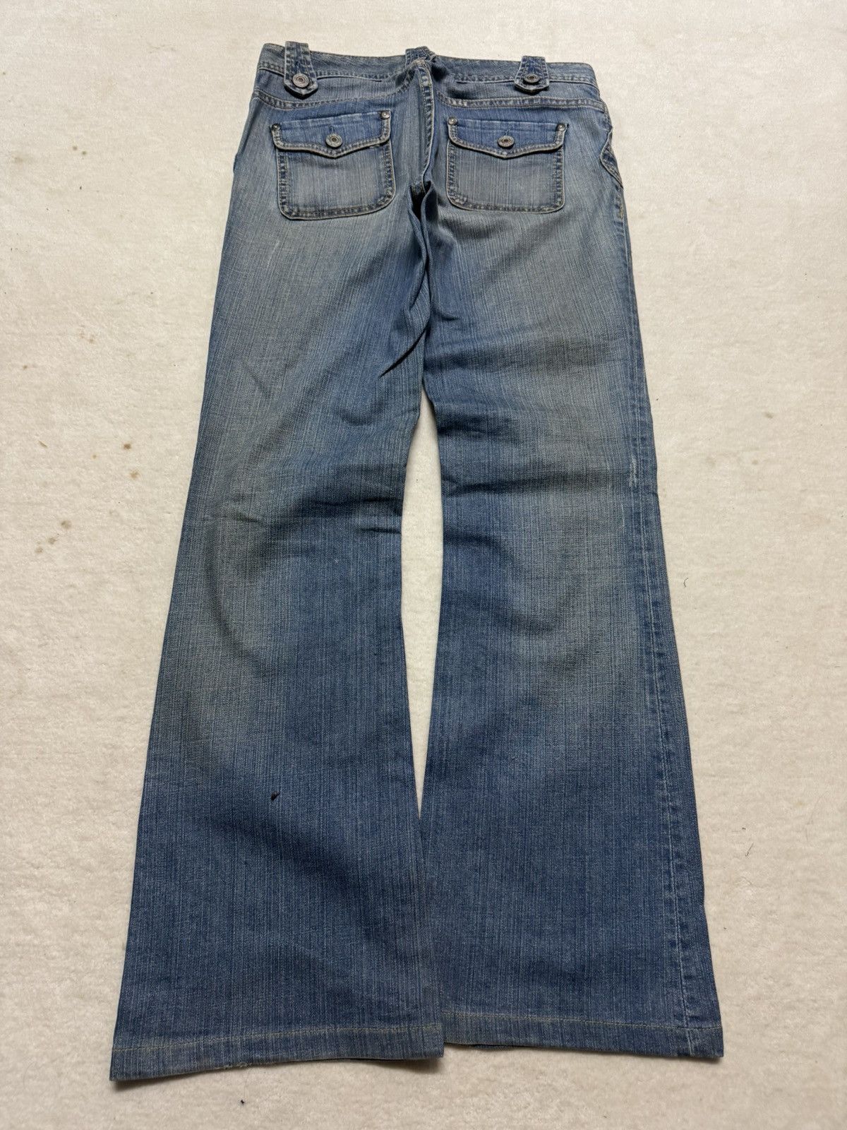 Banana Republic VINTAGE 2000s BANANA REPUBLIC BUSHPANTS FLARED RARE POCKET Size US 31 - 7 Thumbnail