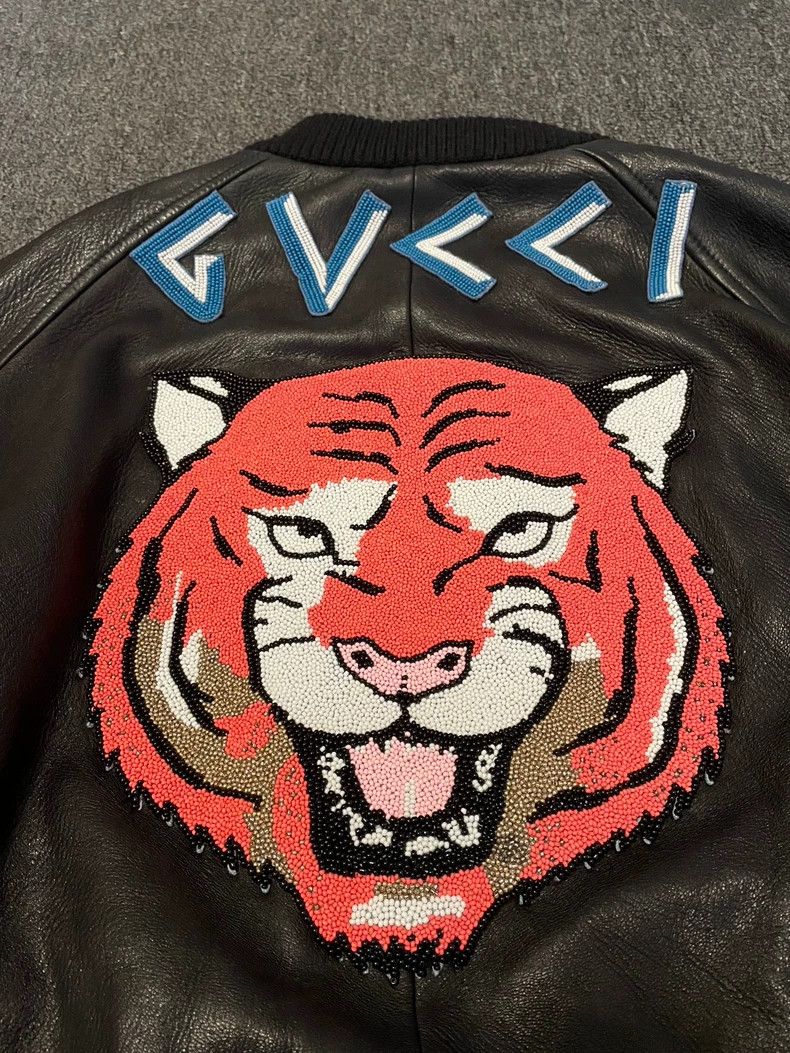 Gucci GucciMen's show tiger scalp jacket 2503-Nextarrow Size US S / EU 44-46 / 1 - 8 Thumbnail