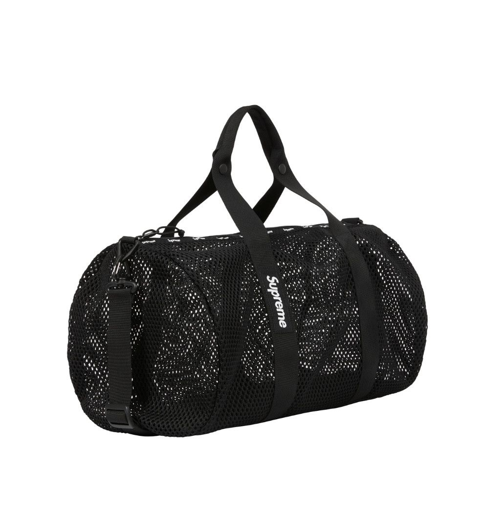 Supreme Supreme Mesh Duffle Bag in Black Size ONE SIZE - 4 Thumbnail