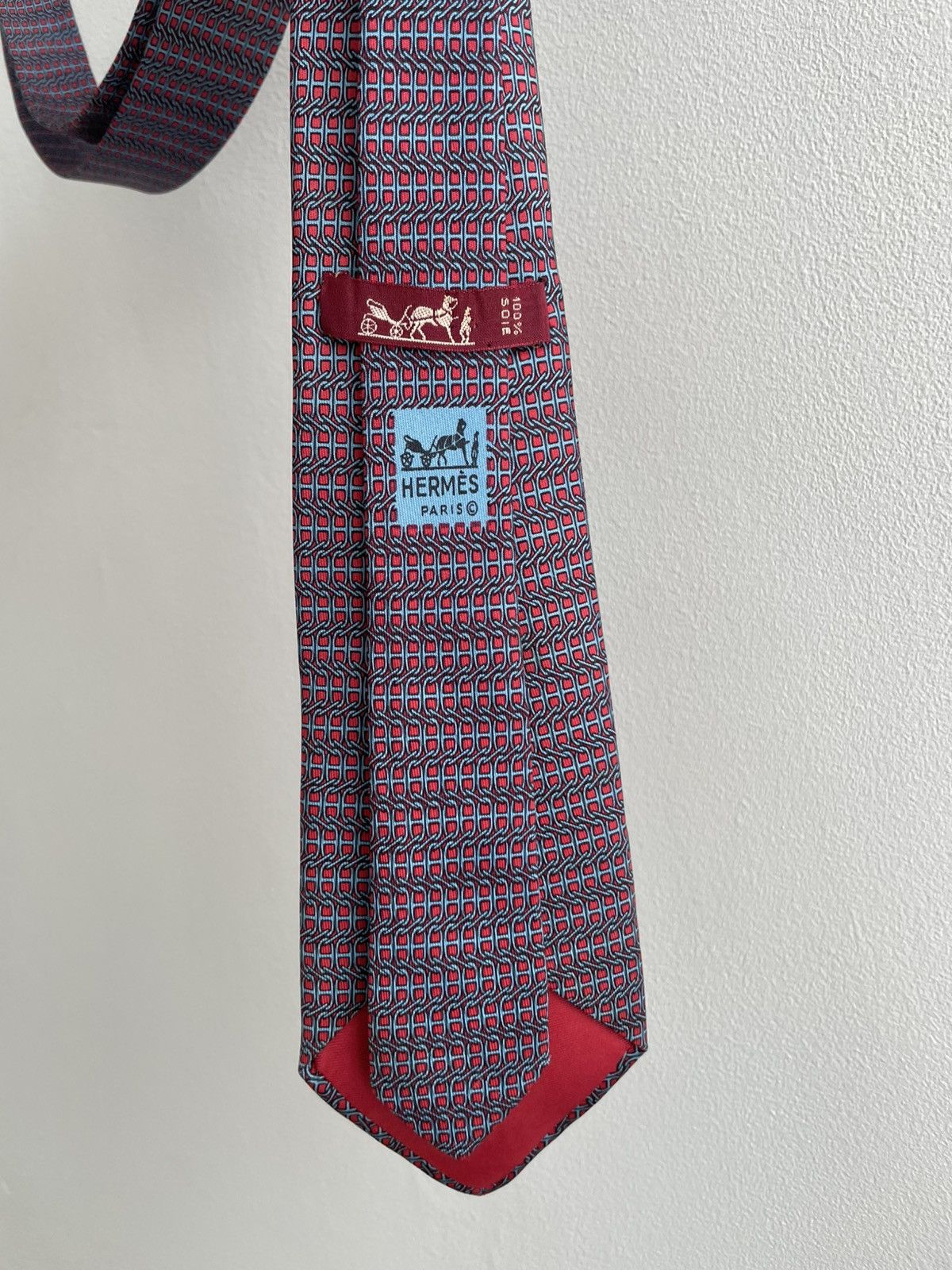 Hermes Hermes Paris Vintage 90s 100% Silk Tie Made In France 940 IA Size ONE SIZE - 22 Thumbnail