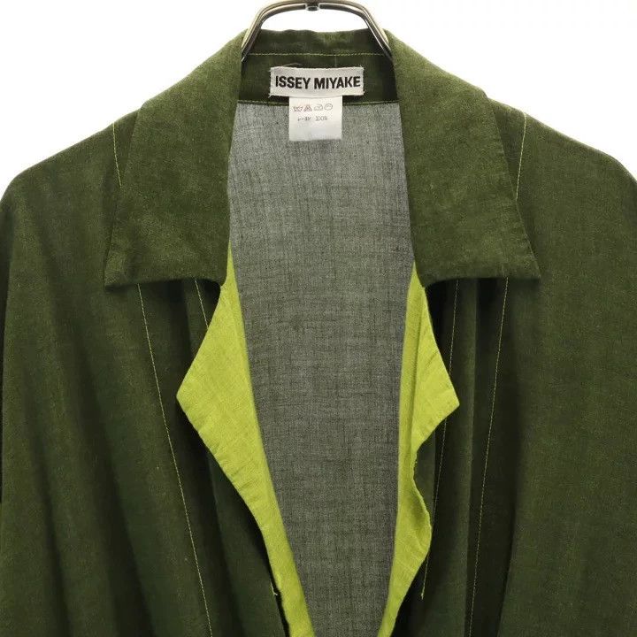 Issey Miyake issey miyake Silk patchwork long-sleeved cardigan Size L / US 10 / IT 46 - 4 Thumbnail