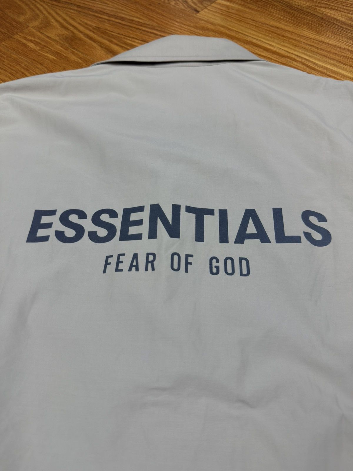 Fear of God FW21 Fear of god essentials coach jacket olive Size US S / EU 44-46 / 1 - 4 Thumbnail