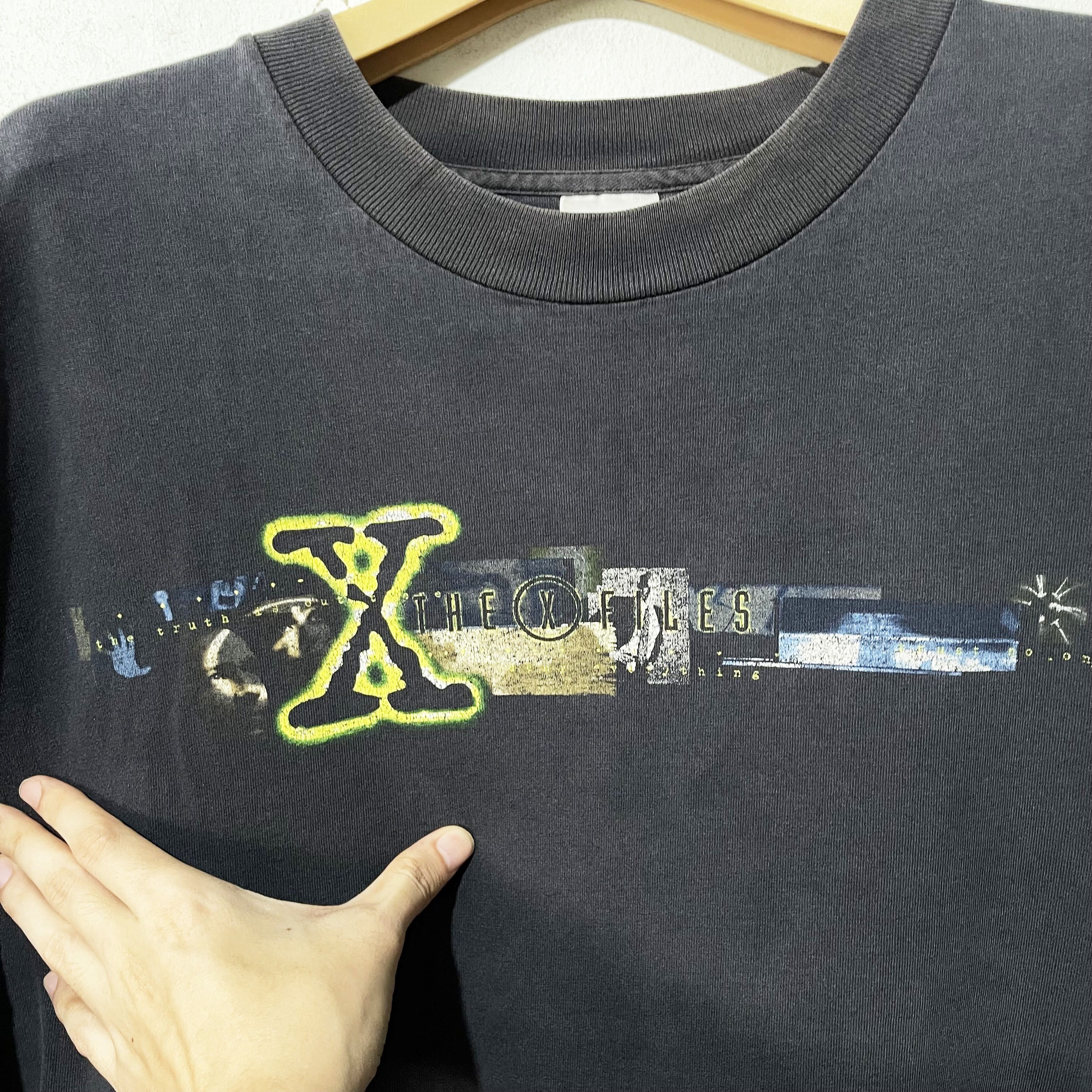 Sci-Fi Fantasy × Vintage Vintage 90s The X Files Shirt Size US XL / EU 56 / 4 - 2 Thumbnail