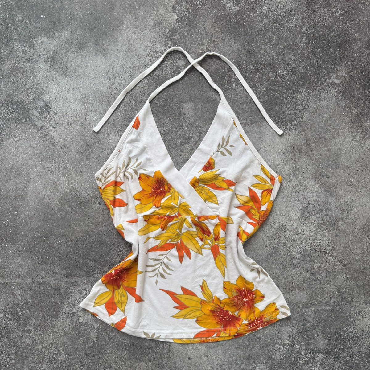 Hysteric Glamour Y2K / Boho Vintage Floral Tank Top Size M / US 6-8 / IT 42-44 - 1 Thumbnail
