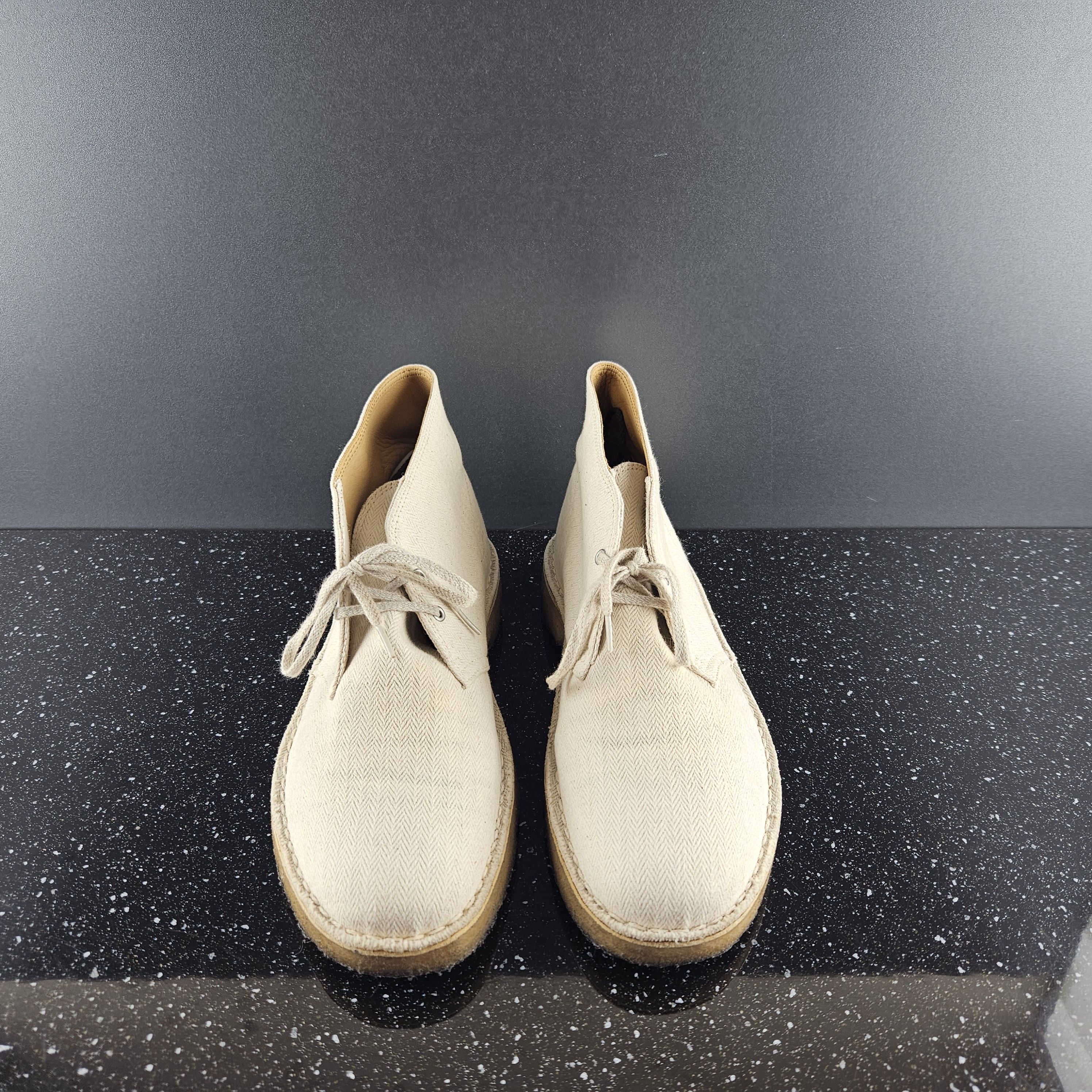 Clarks Clarks Originals Desert boots beige canvas Size US 9 / EU 42 - 3 Thumbnail
