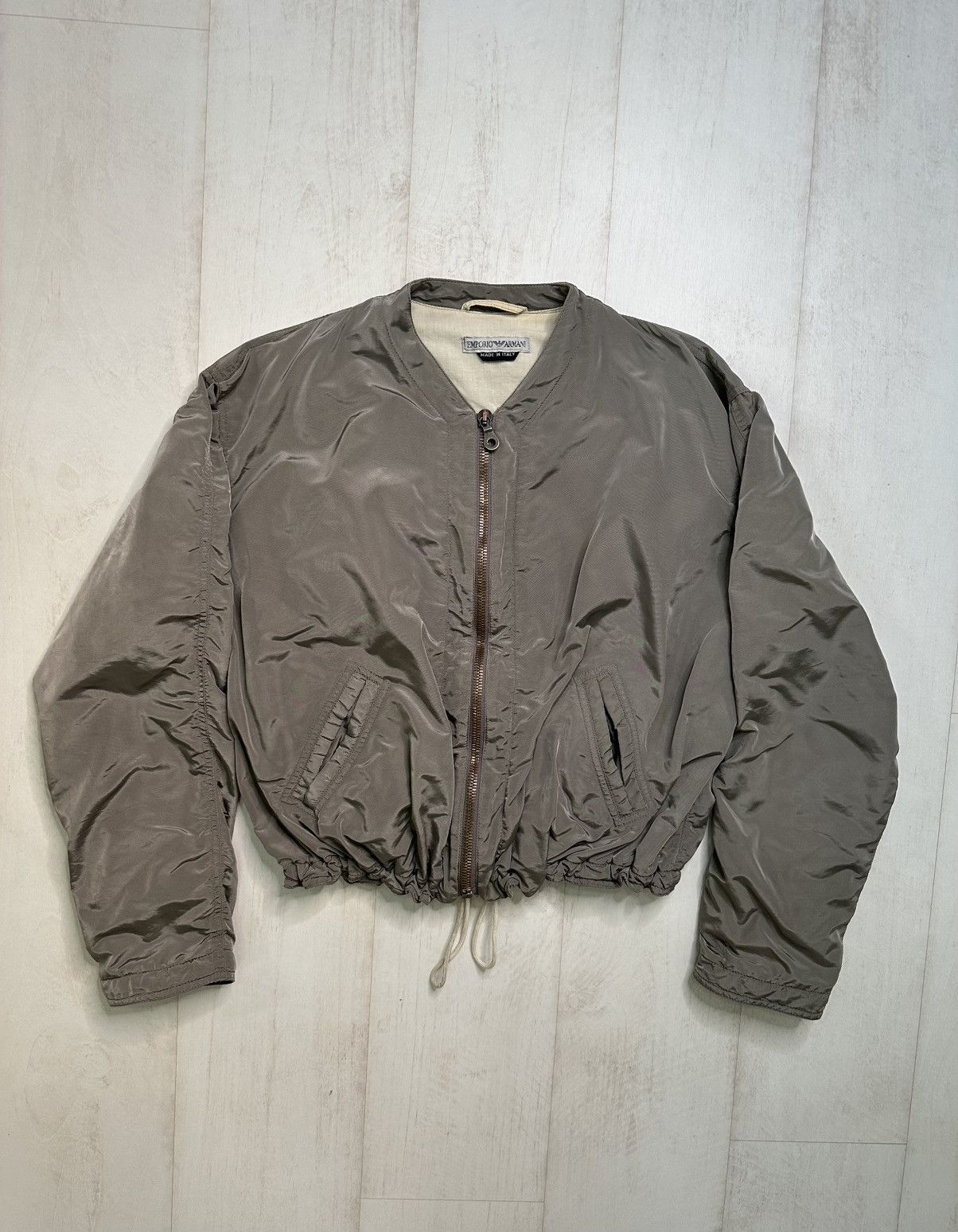 Armani × Emporio Armani Emporio Armani vintage nylon bomber jacket