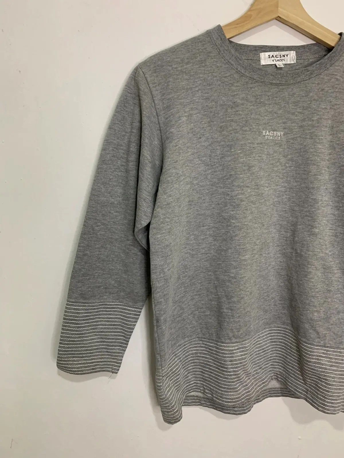 Y's × Yohji Yamamoto SACSNY Y’SACCS BY YOHJI YAMAMOTO LONG SLEEVE Size XS / US 0-2 / IT 36-38 - 3 Thumbnail