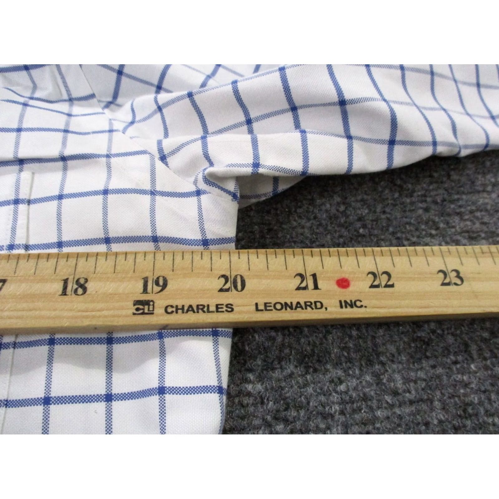 Peter Millar Peter Millar Shirt Mens S White Lightweight Button-Down Knit Check Vintage No Size US S / EU 44-46 / 1 - 5 Thumbnail