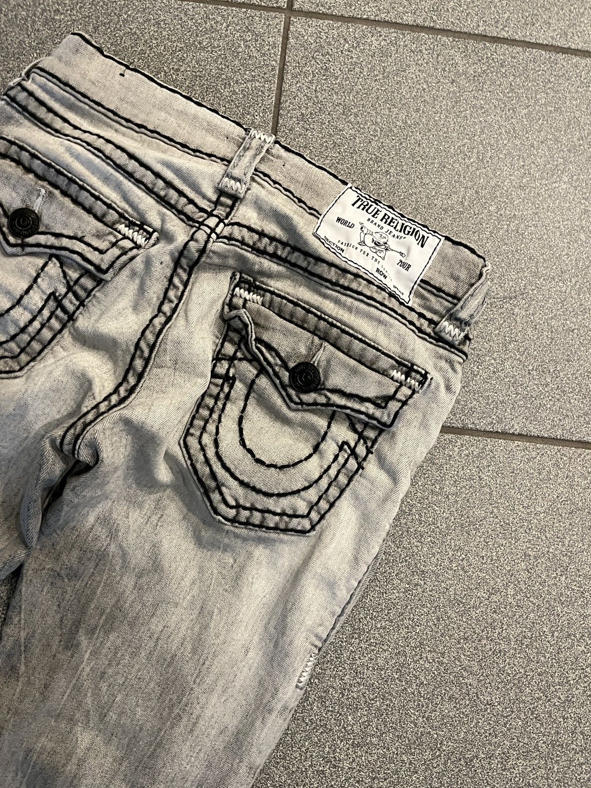 True Religion True religion ricky super T stitching Size US 30 / EU 46 - 3 Thumbnail