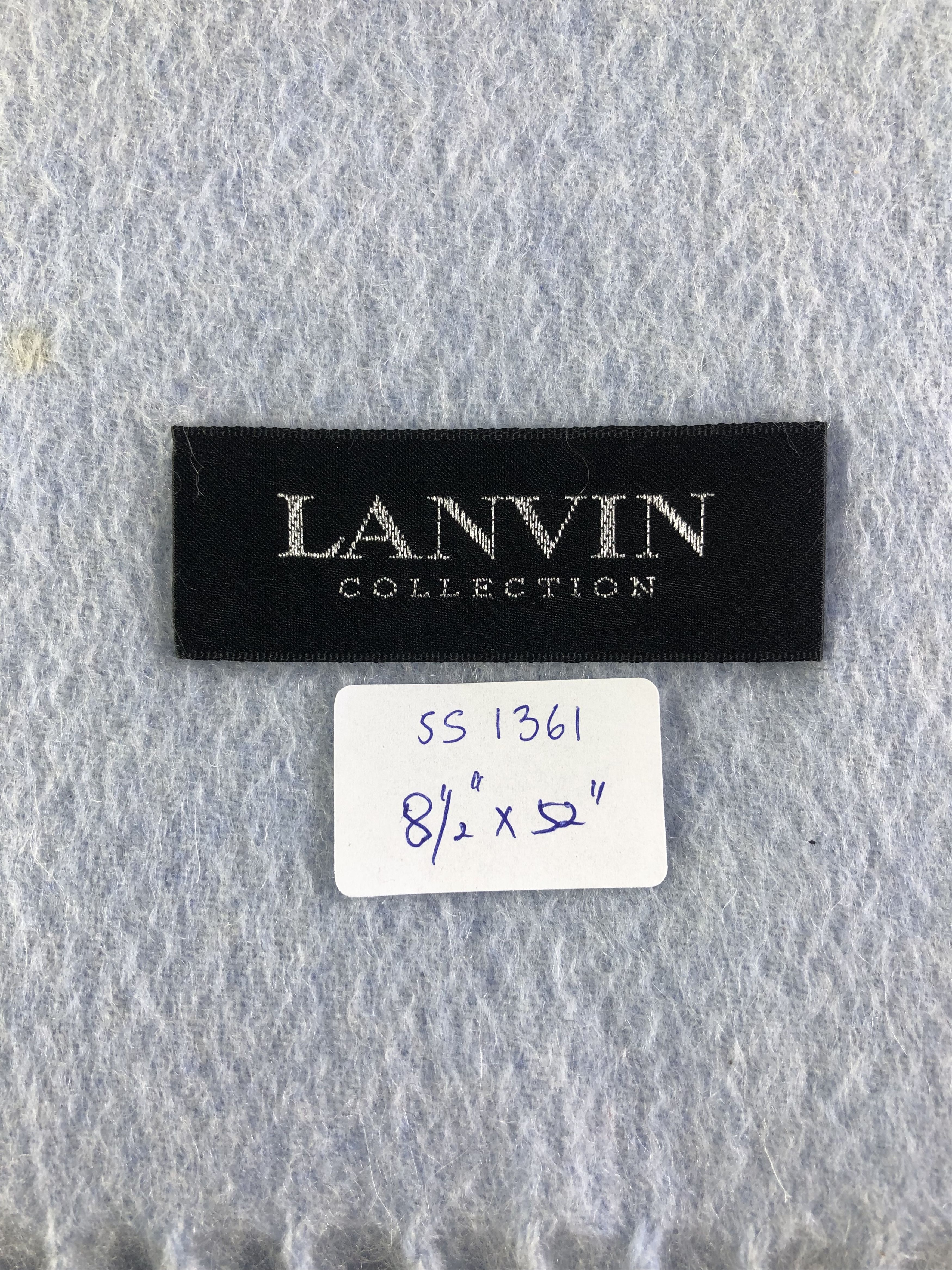 Lanvin Lanvin Cashmere Scarf / Muffler / Neckwear SS1361 Size ONE SIZE - 9 Thumbnail