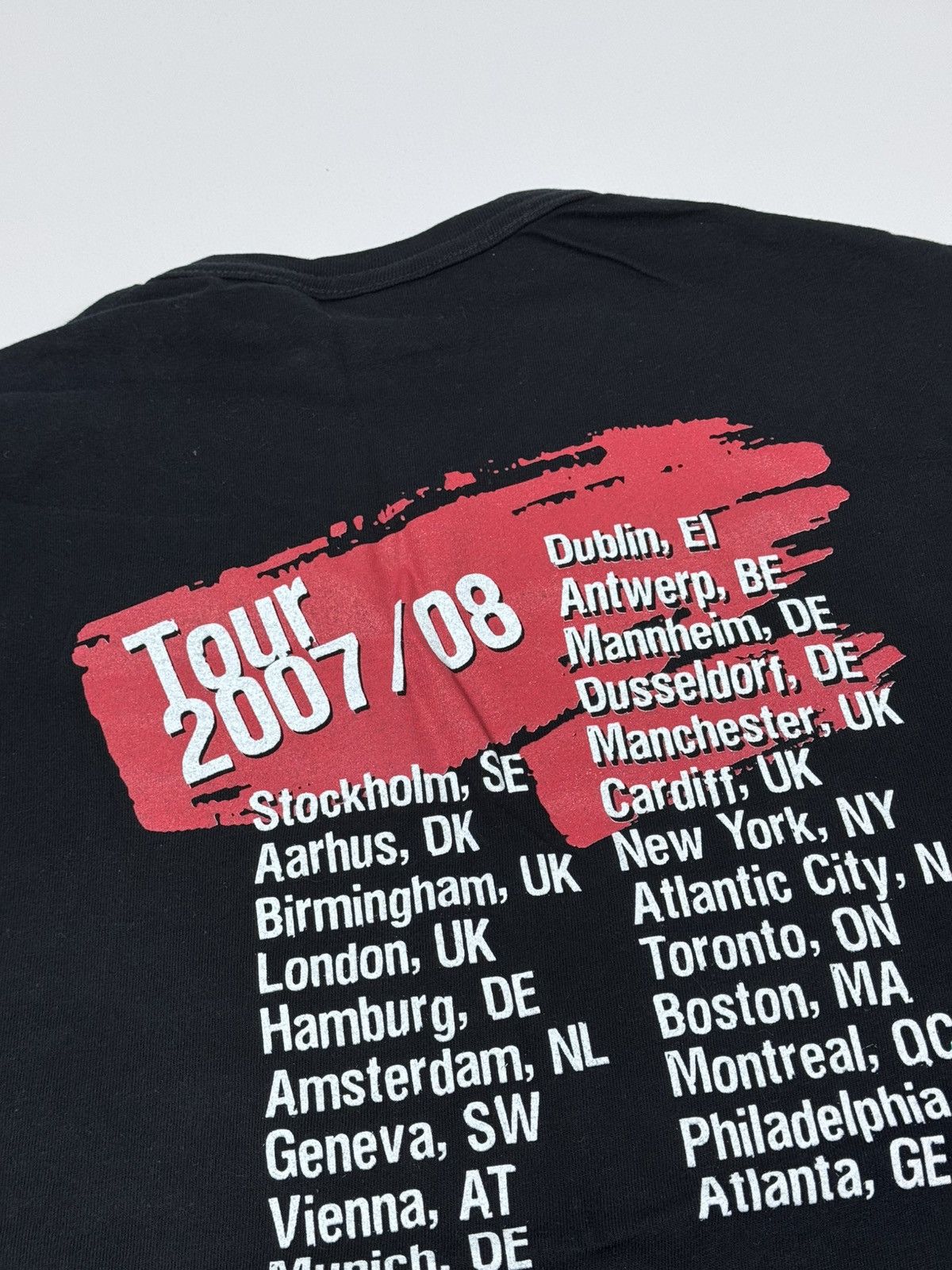 Band Tees The Police "Tour 2007/08" T-Shirt Merchandise size L Size US L / EU 52-54 / 3 - 11 Thumbnail