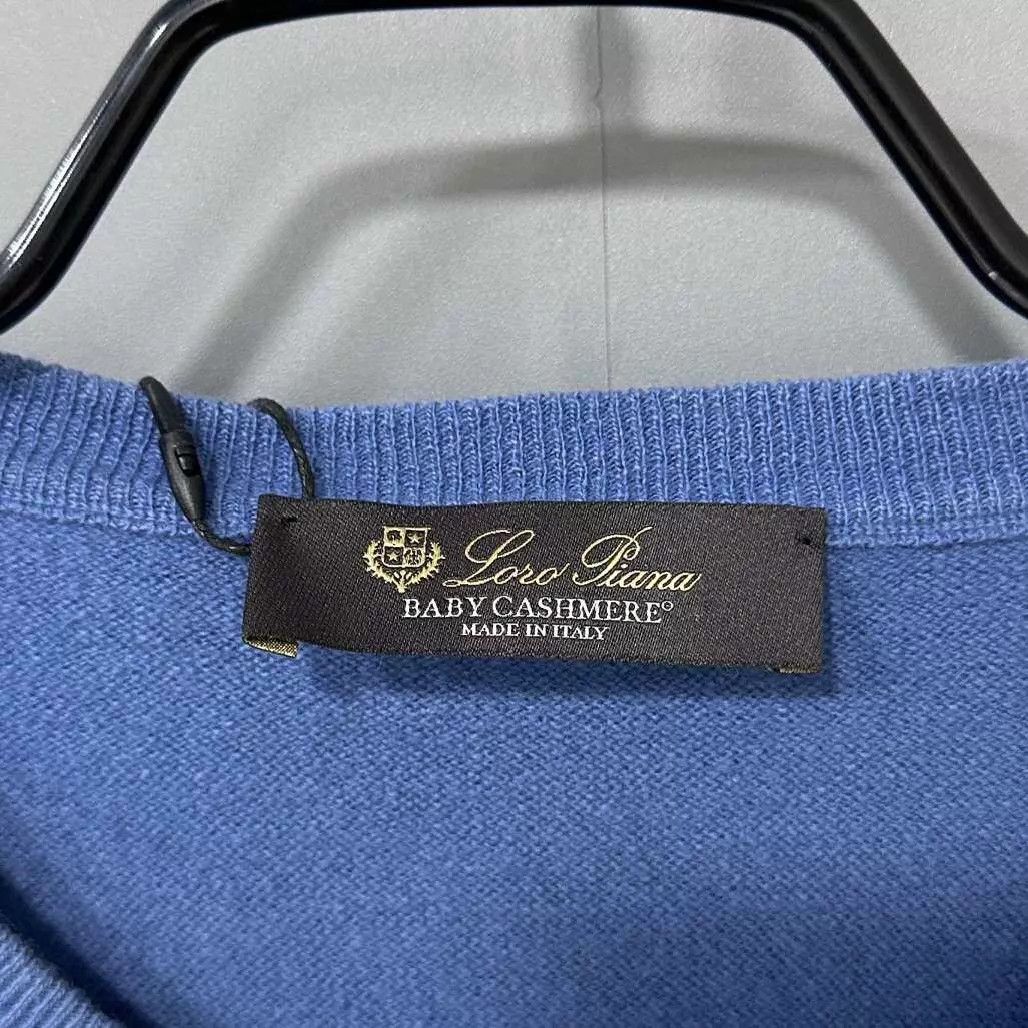 Loro Piana Loro Piana baby cashmere solid knit top Size US L / EU 52-54 / 3 - 5 Thumbnail