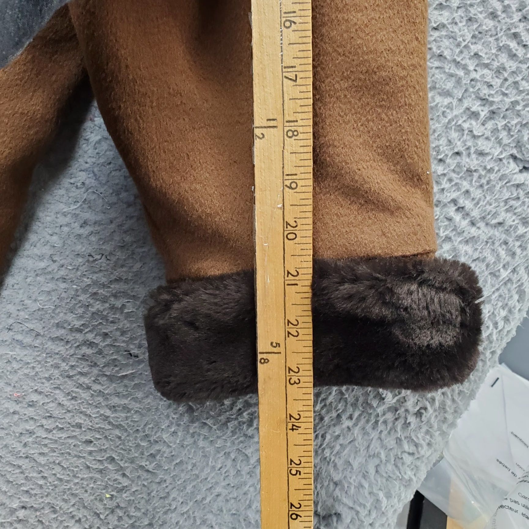 Vintage VINTAGE Steve By Searle Trench Coat Womens Size14 Brown Faux Fur Trim Button Front USA Coat Size XL / US 12-14 / IT 48-50 - 6 Thumbnail