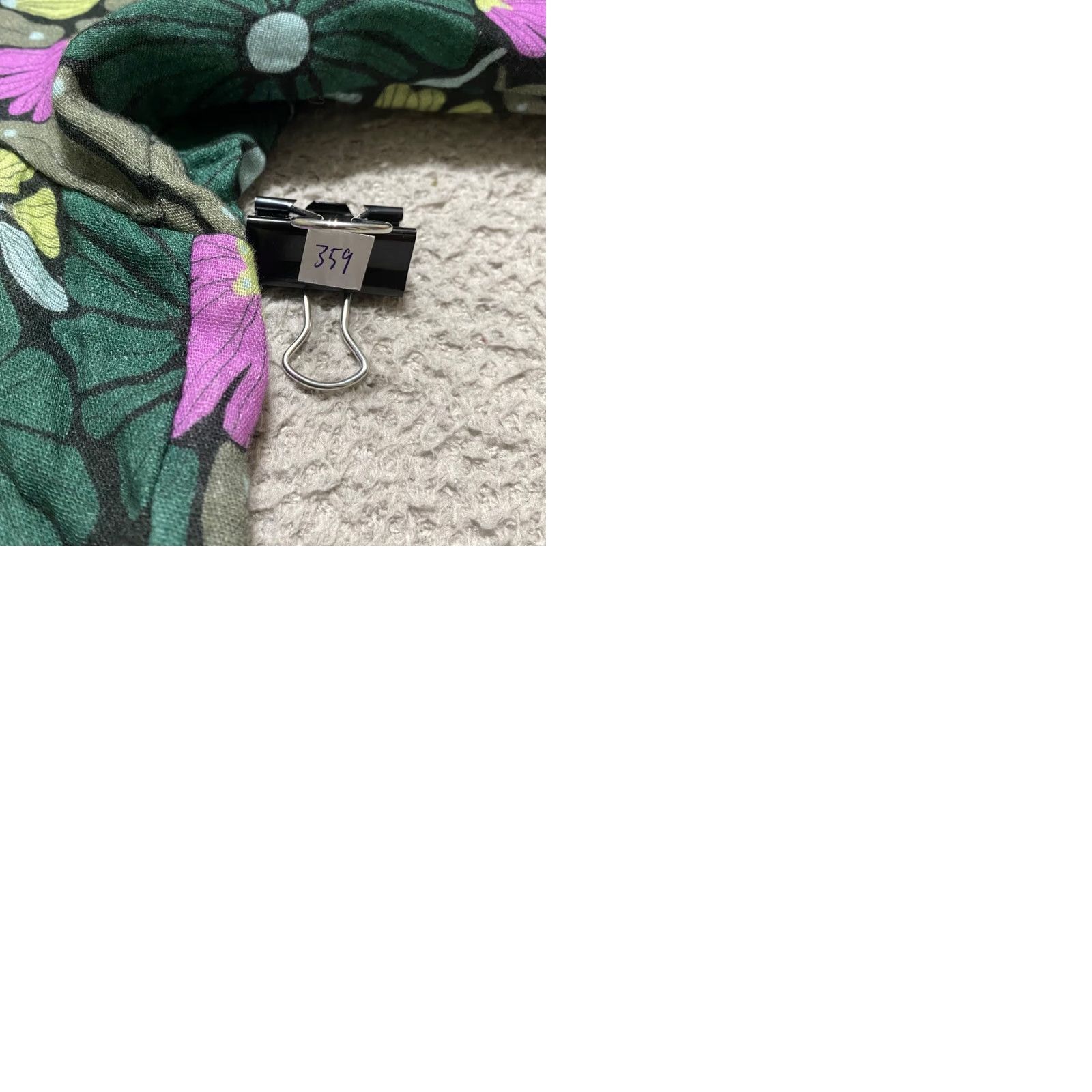 Marine Layer Marine Layer Blouse 3/4 Sleeve Multicolor Floral Tiana Crop Top Womens Large XS-XL? Size L / US 10 / IT 46 - 9 Thumbnail