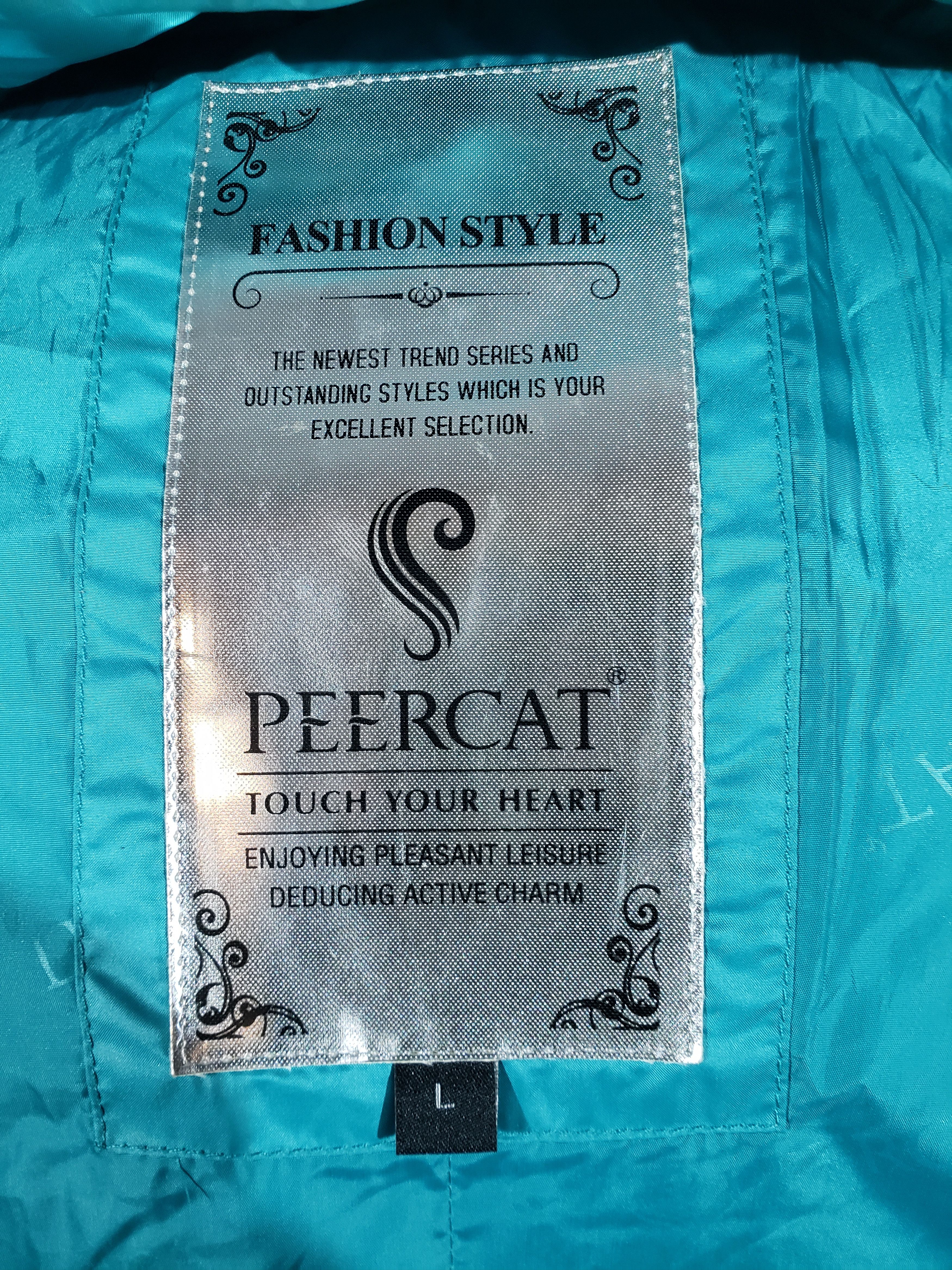 Other Stylish insulated down jacket with a plastic zipper. Size M / US 6-8 / IT 42-44 - 11 Thumbnail
