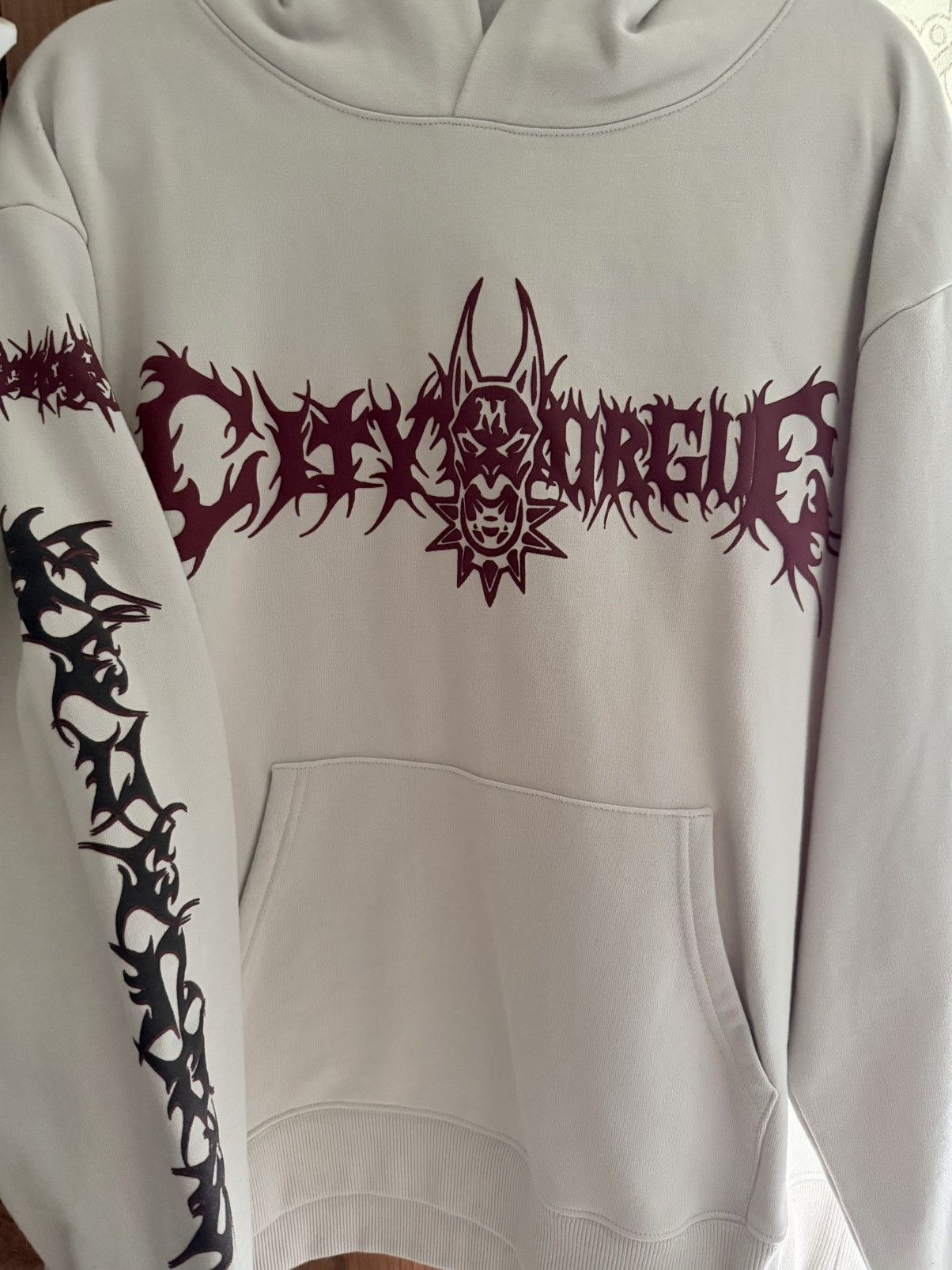 City Morgue × Revenge City Morgue x Revenge Metal Tour Cement Hoodie. Size US L / EU 52-54 / 3 - 1 Thumbnail