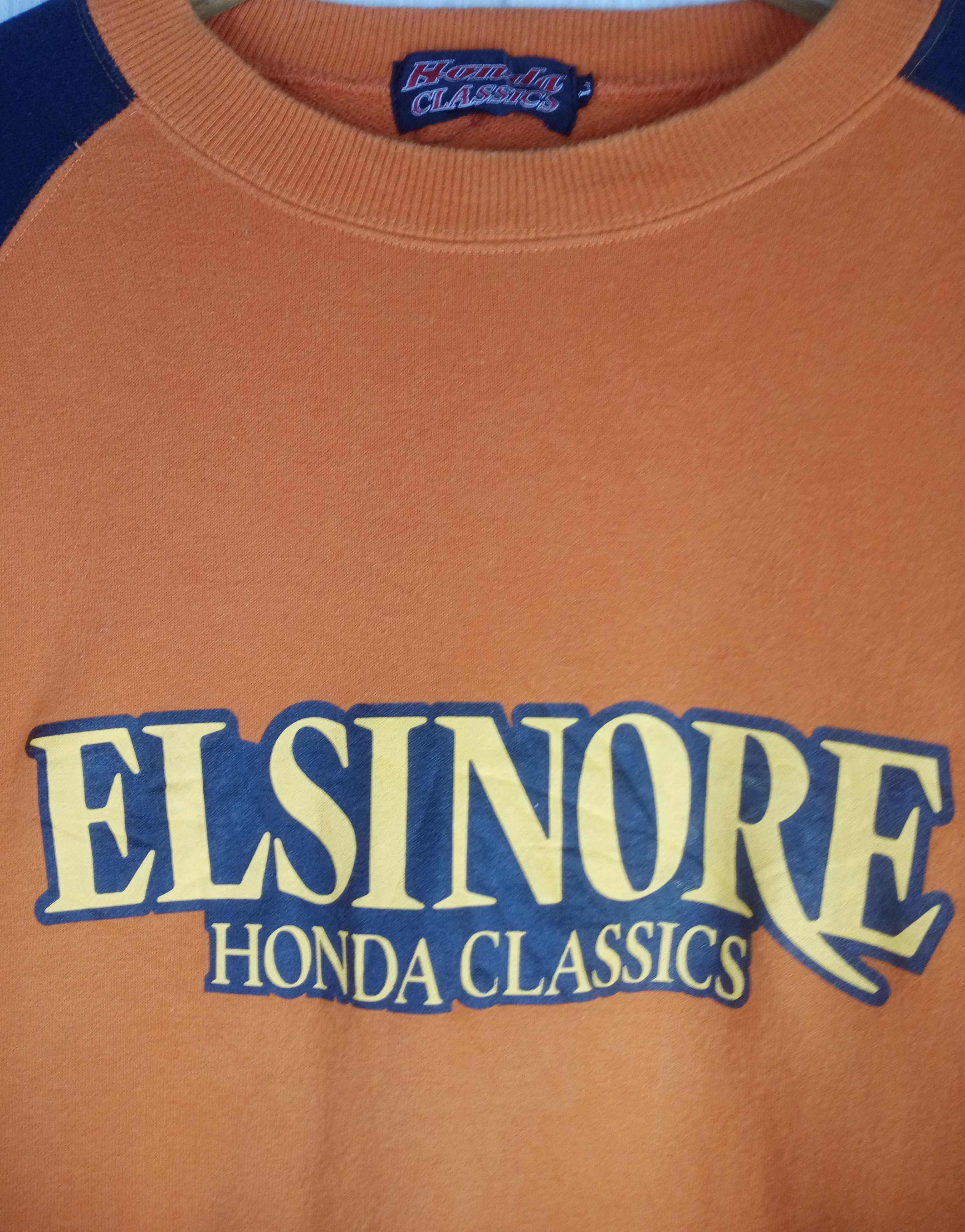 Honda Rare Vintage 90s Elsinore Honda Classics Sweatshirt Size US L / EU 52-54 / 3 - 5 Thumbnail