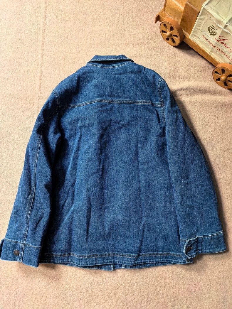 Loro Piana Loro Piana Vintage Washed Denim Coat- Size US M / EU 48-50 / 2 - 5 Thumbnail
