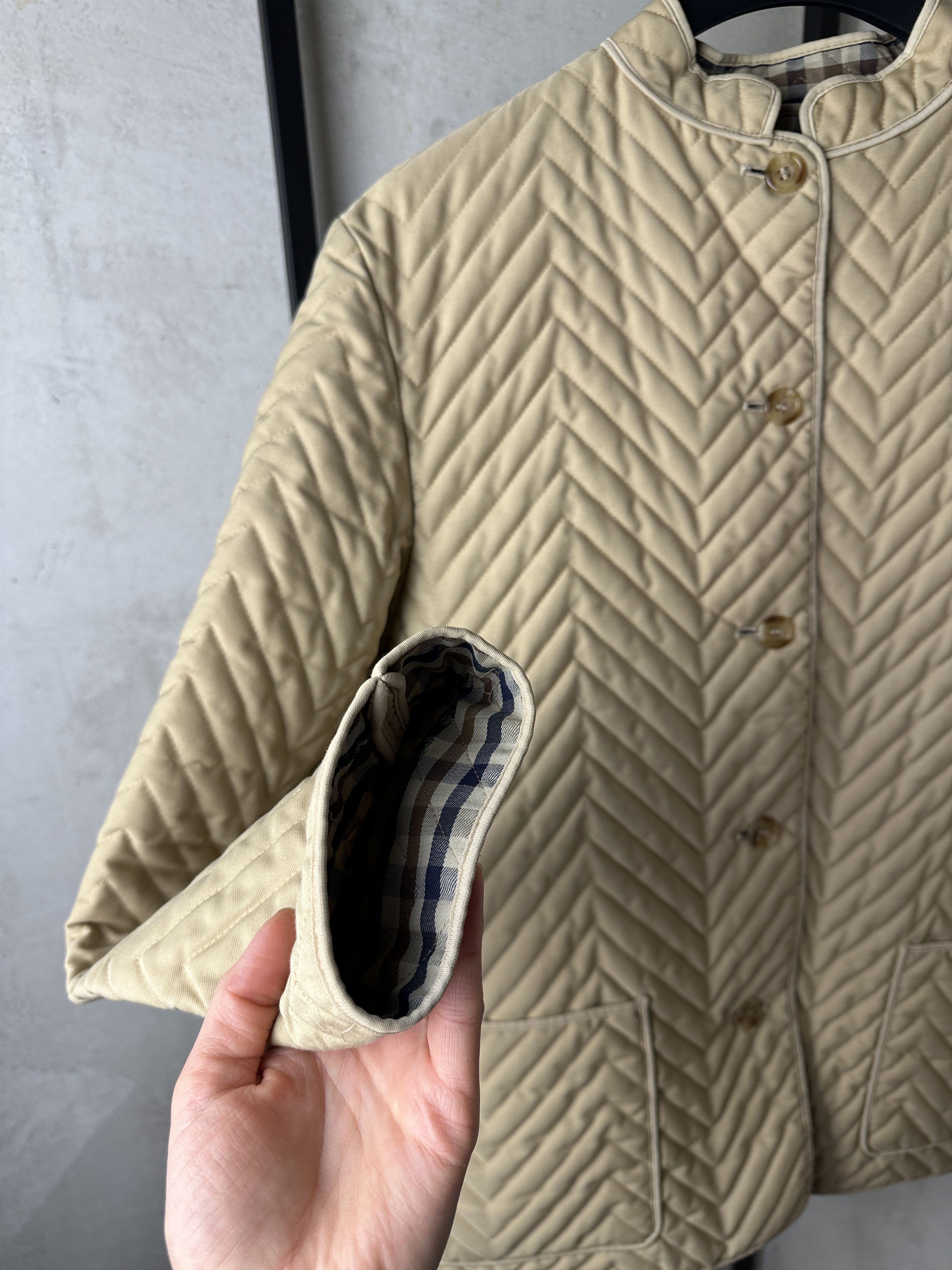 Aquascutum Aquascutum Checkered Liner Quilted Coat Jacket Size US M / EU 48-50 / 2 - 7 Thumbnail