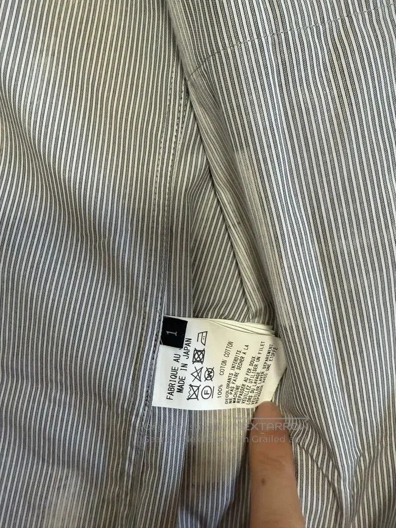 Yohji Yamamoto Y's Yohji Yamamoto Bow Collar Striped Shirt Size US S / EU 44-46 / 1 - 3 Thumbnail