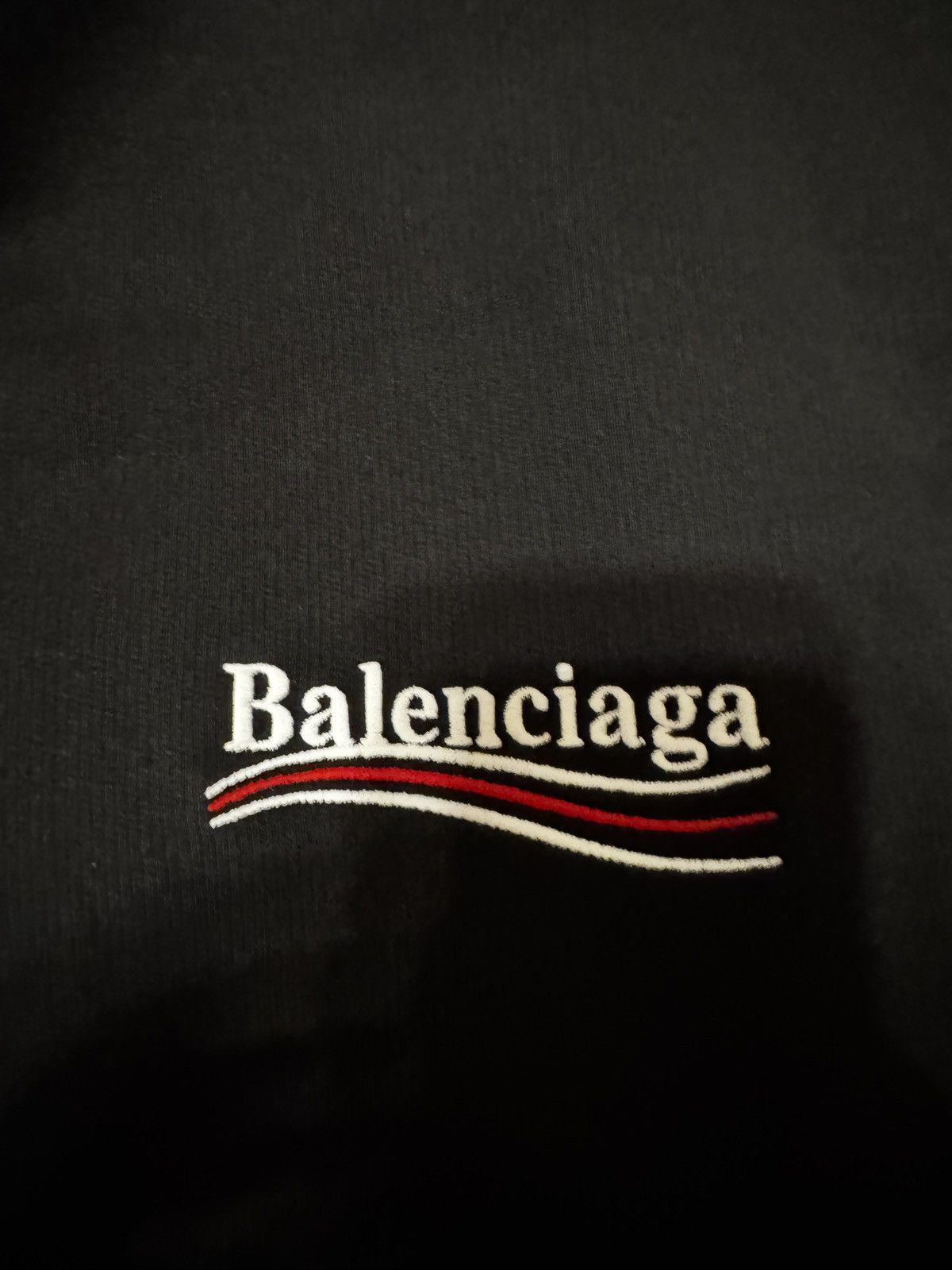 Balenciaga Balenciaga Political Campaign Hoodie 'Black' Size US M / EU 48-50 / 2 - 4 Thumbnail