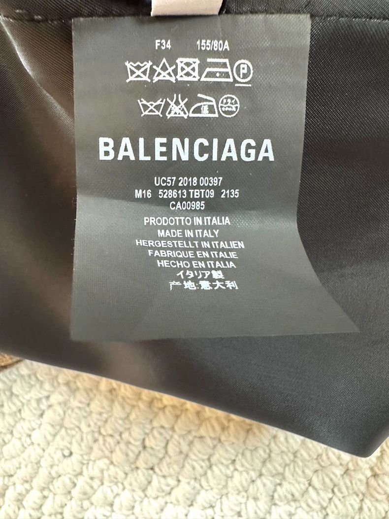 Balenciaga Balenciaga size 34 Slim plaid coat 2501-Nextarrow Size US M / EU 48-50 / 2 - 7 Thumbnail