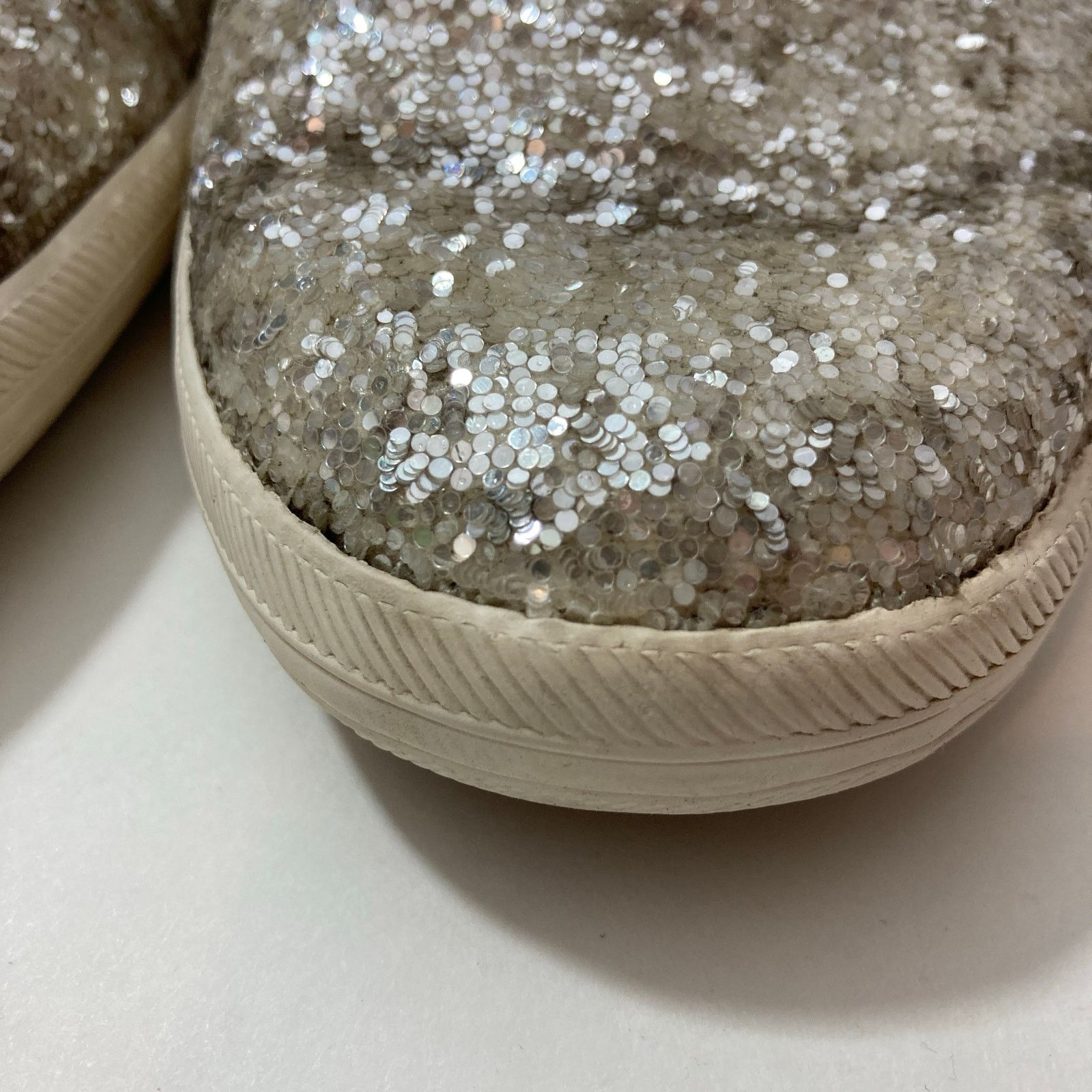 Kate Spade Keds x Kate Spade New York Champion Glitter Cream Sneakers Size US 8.5 / IT 38.5 - 6 Thumbnail