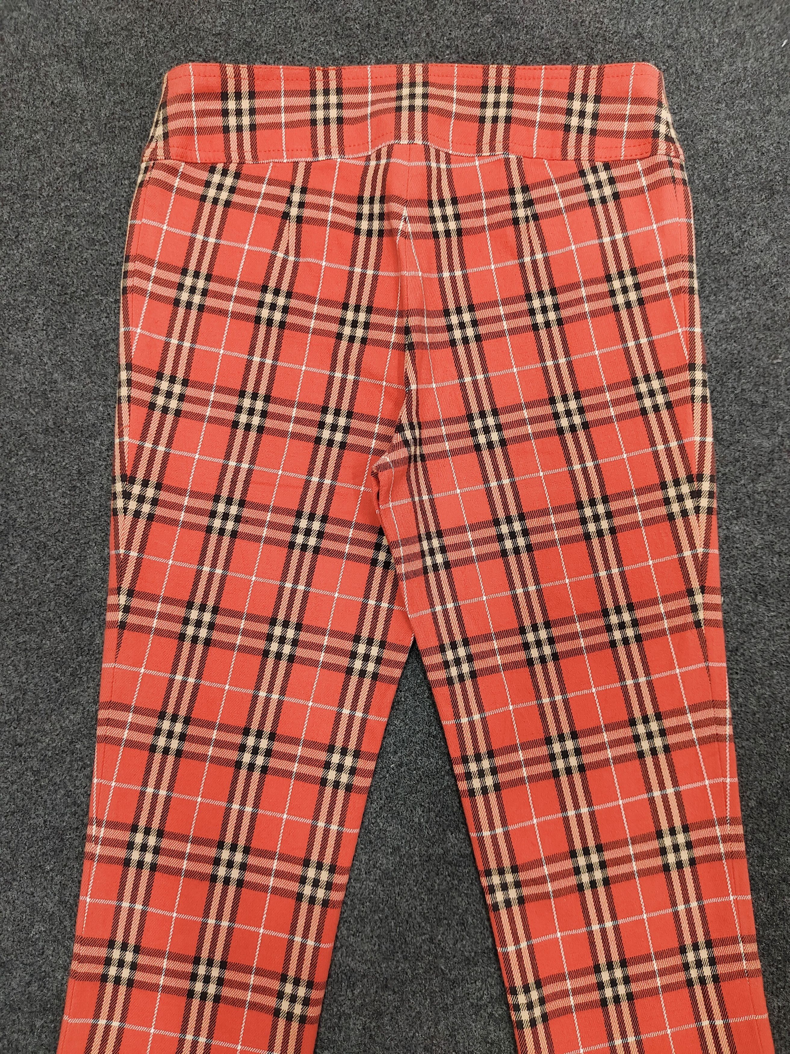 Burberry 00s Burberry🇬🇧 Punk Preppy Style Check Plaid Cropped Pants Size 28" / US 6 / IT 42 - 4 Thumbnail