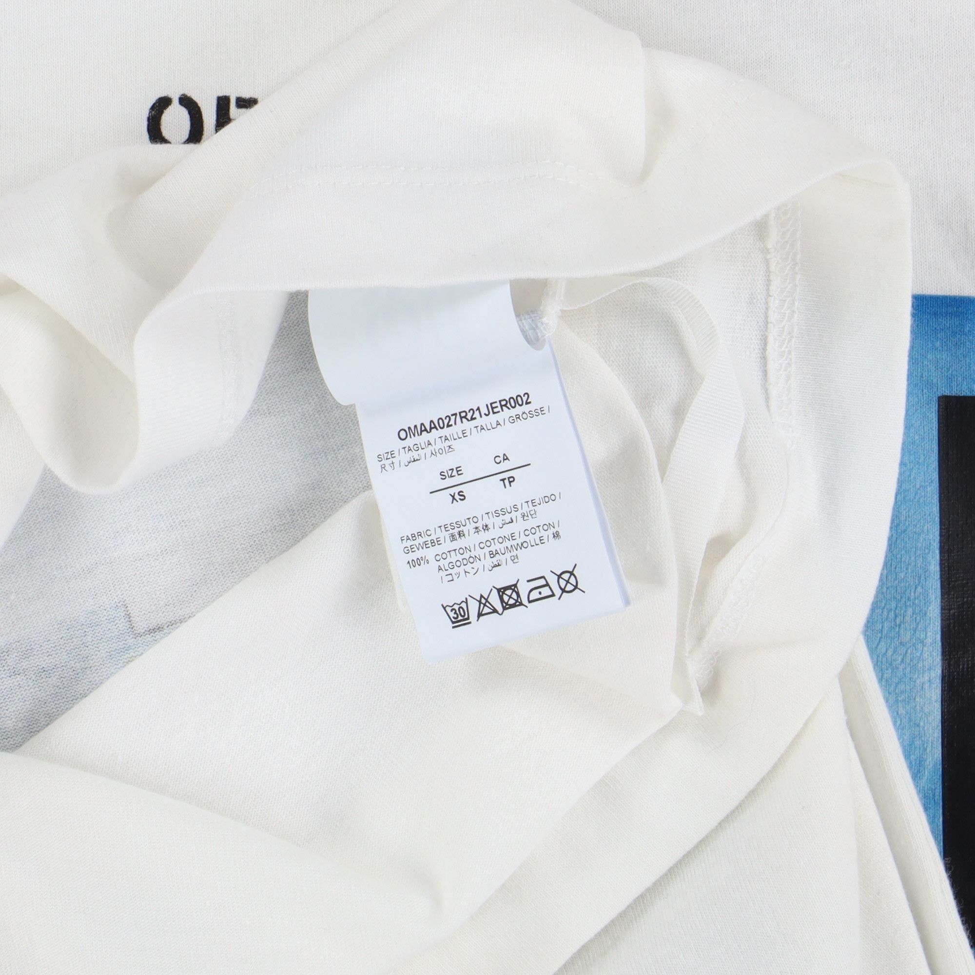 Off-White White Mona Lisa Arrows T-shirt Size XS / US 0-2 / IT 36-38 - 9 Thumbnail
