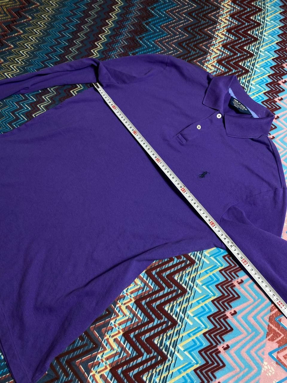 Polo Ralph Lauren × Vintage Polo Golf Ralph Lauren sweater jumper purple basic half Size US L / EU 52-54 / 3 - 16 Thumbnail