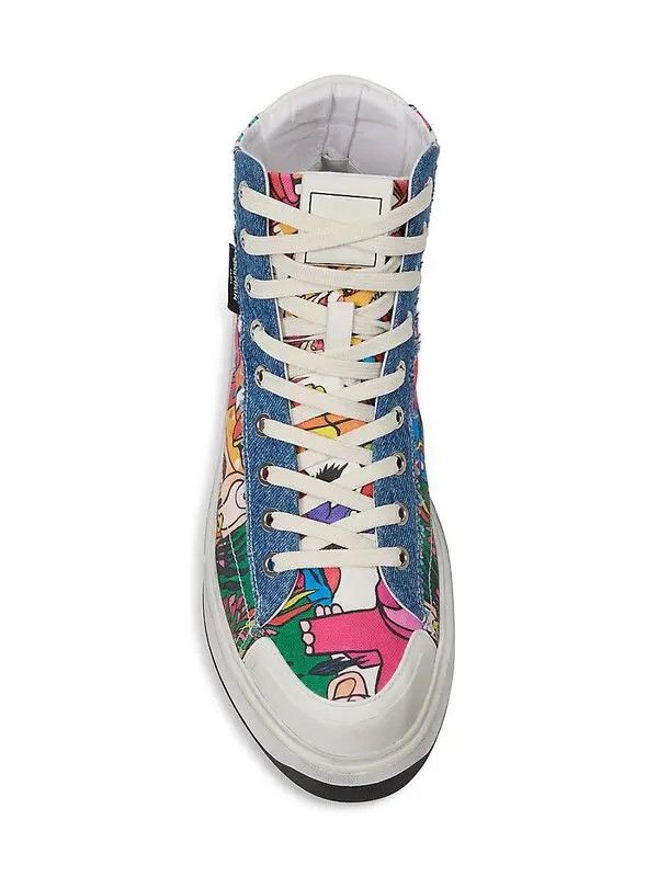 Balmain o1s1wg111225 X Disney Lion King Sneakers in Multicolor Size US 10 / IT 40 - 6 Thumbnail