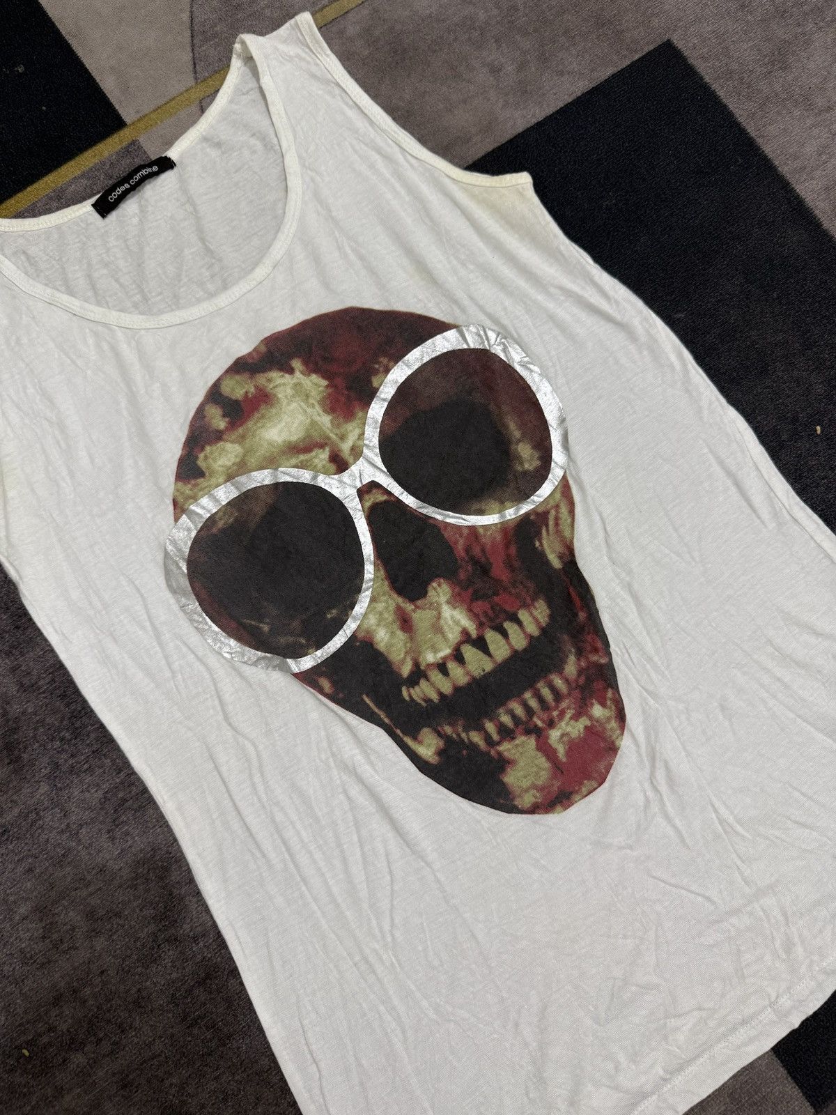 Japanese Brand CODES COMBINE IFSIXWASNINE STYLE TANK TOP Size US M / EU 48-50 / 2 - 2 Thumbnail