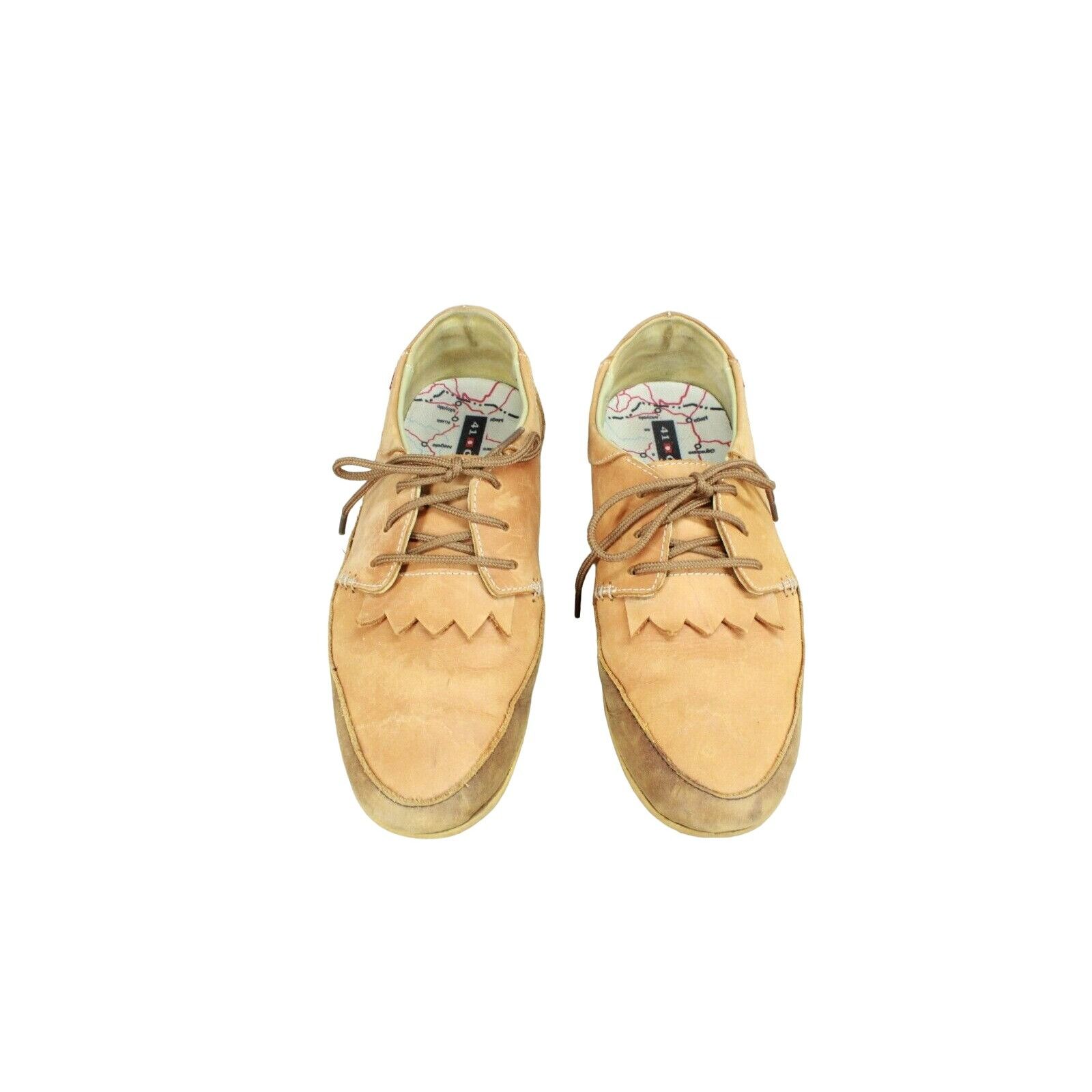 Leather × Oliberte OLIBERTE Women's Two Tone Oxford Comfort Shoes Size US 10 / IT 40 - 1 Thumbnail