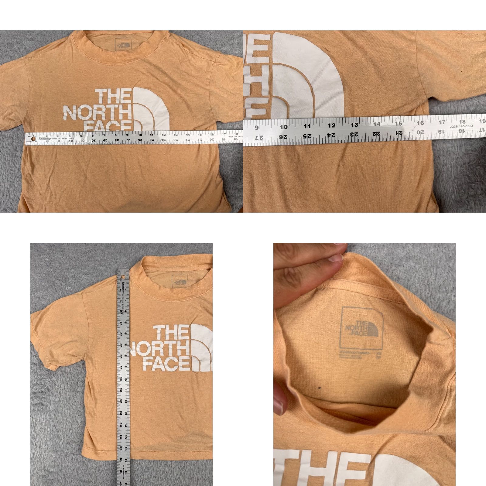 The North Face The North Face Women’s Crop Shirt XS Orange Short Sleeve Crew Neck Jersey Outdoor Casual Size XS / US 0-2 / IT 36-38 - 8 Thumbnail
