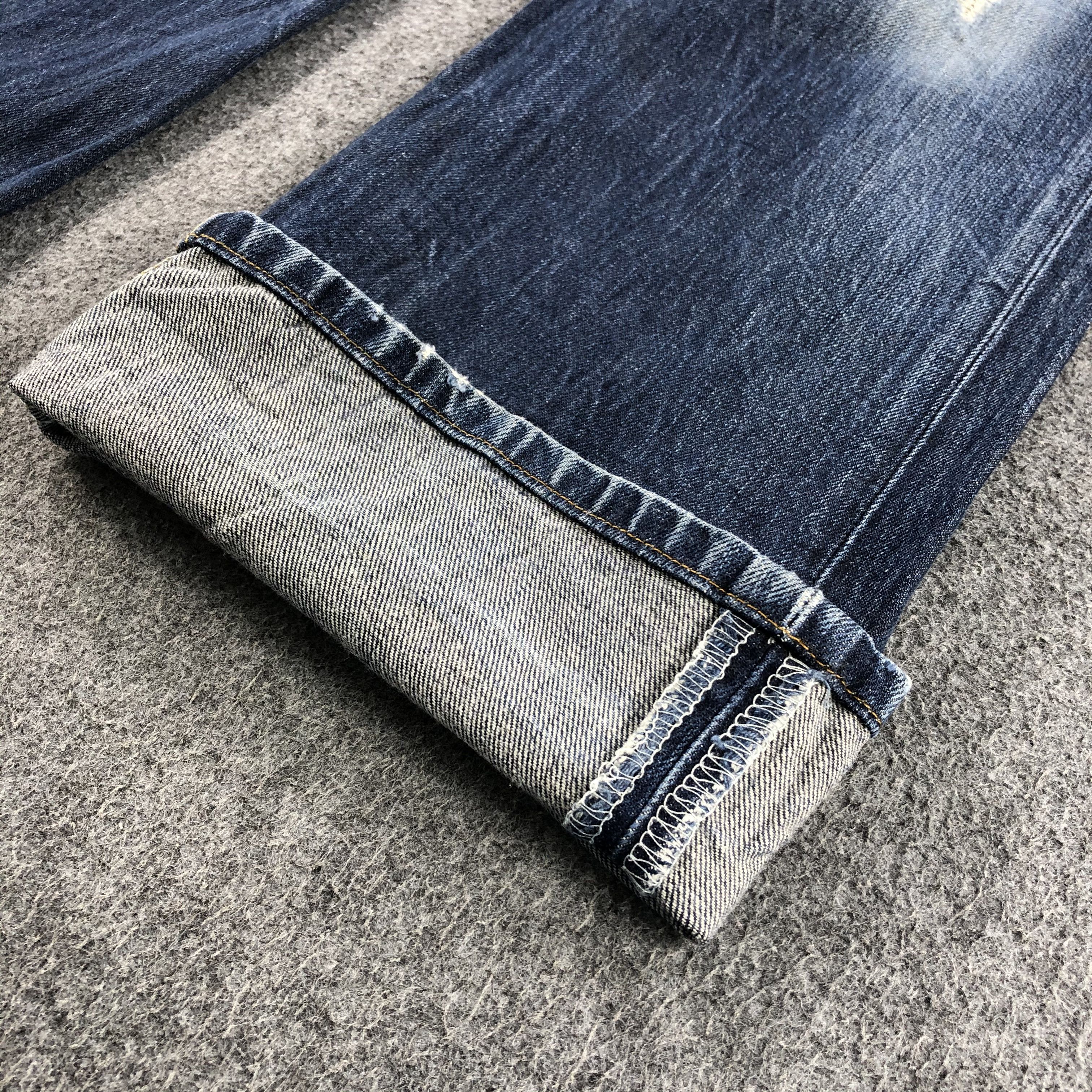 Levi's Vintage Distress Levis 501 Denim Jeans-JM957 Size US 35 - 7 Thumbnail