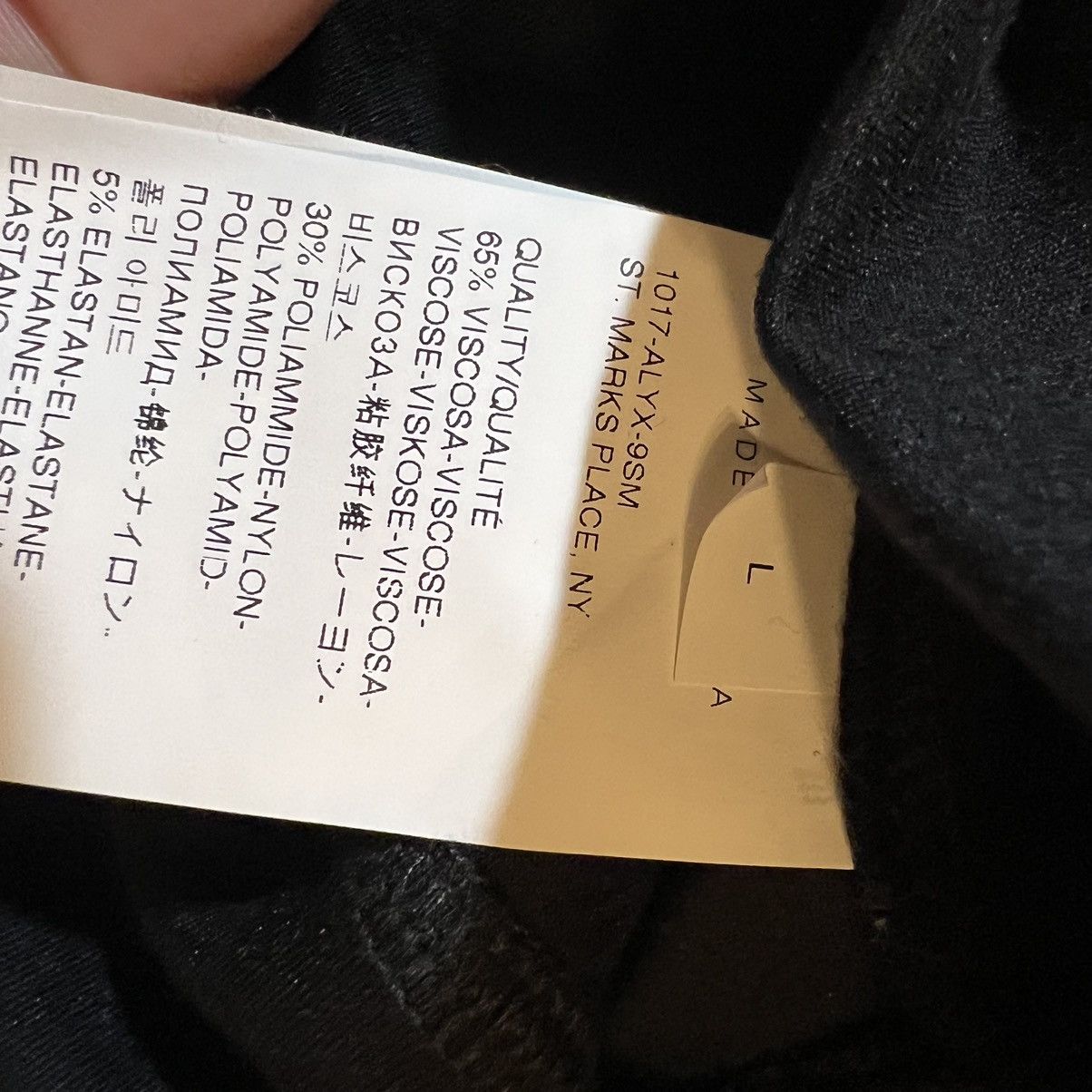 1017 ALYX 9SM 1017 ALYX 9SM Black Rollercoaster Buckle Pullover Hoodie Size US L / EU 52-54 / 3 - 6 Thumbnail