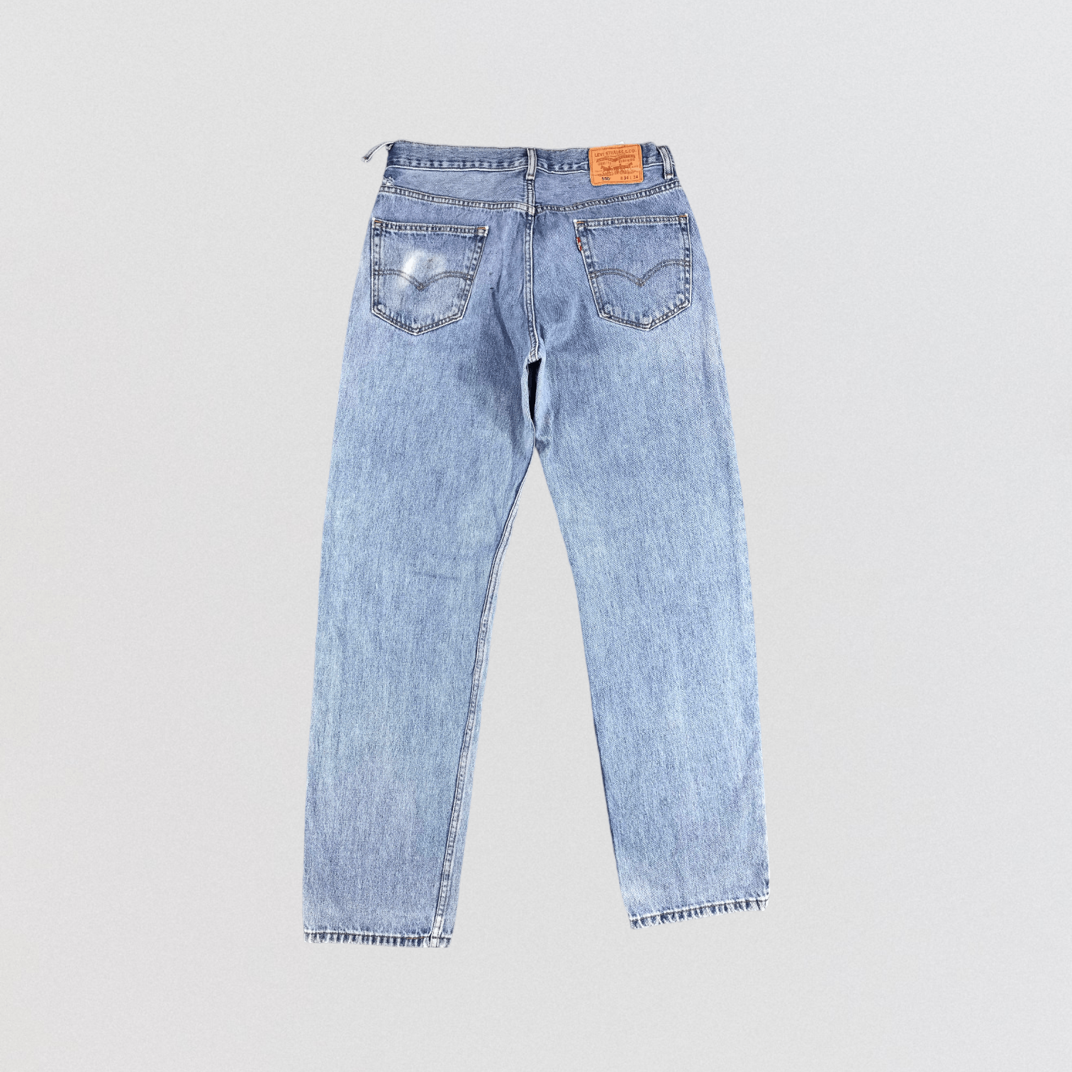 Levi's × Vintage Vintage Blue Wash Levis 550 Jeans-JM1239 Size US 34 / EU 50 - 2 Thumbnail