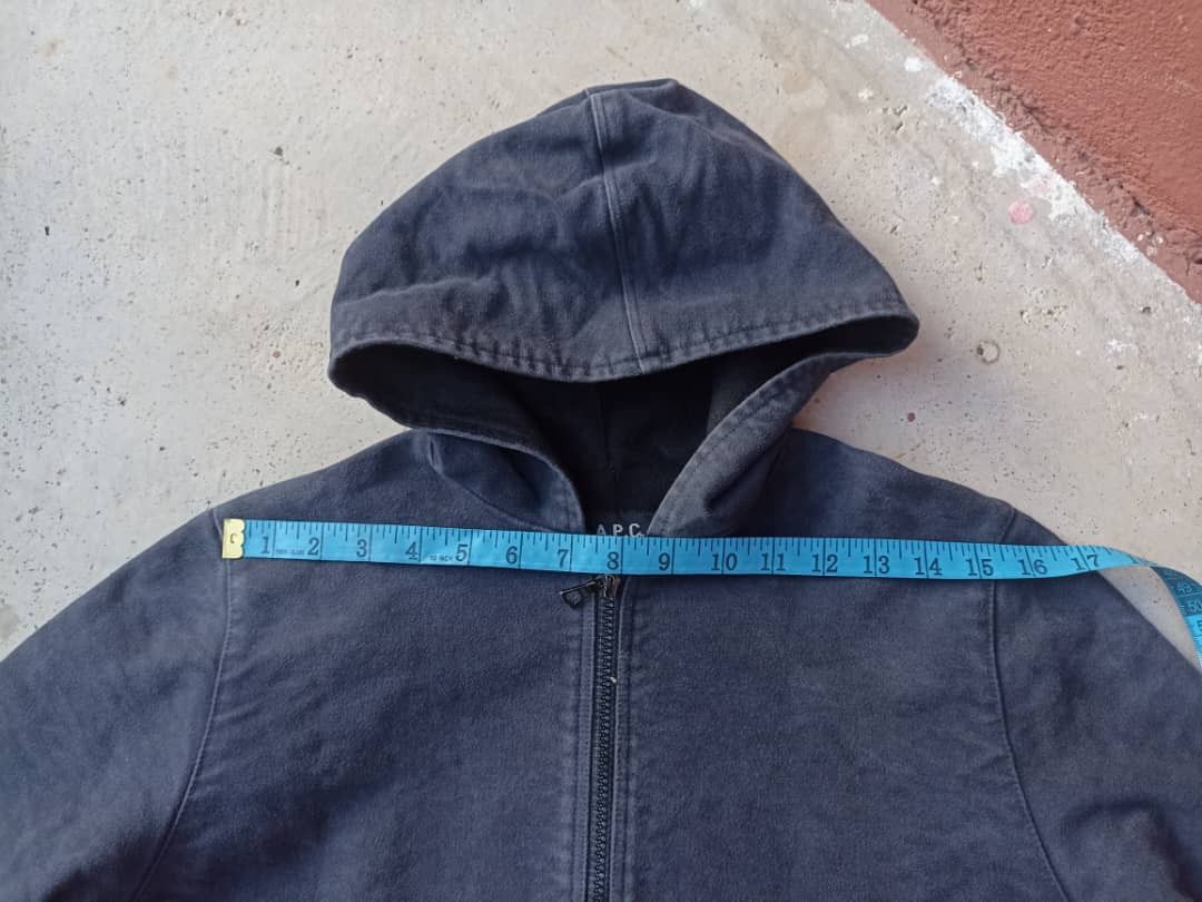 A.P.C. Vintage A. P. C Zipper Jacket Hoodie Size US M / EU 48-50 / 2 - 17 Thumbnail