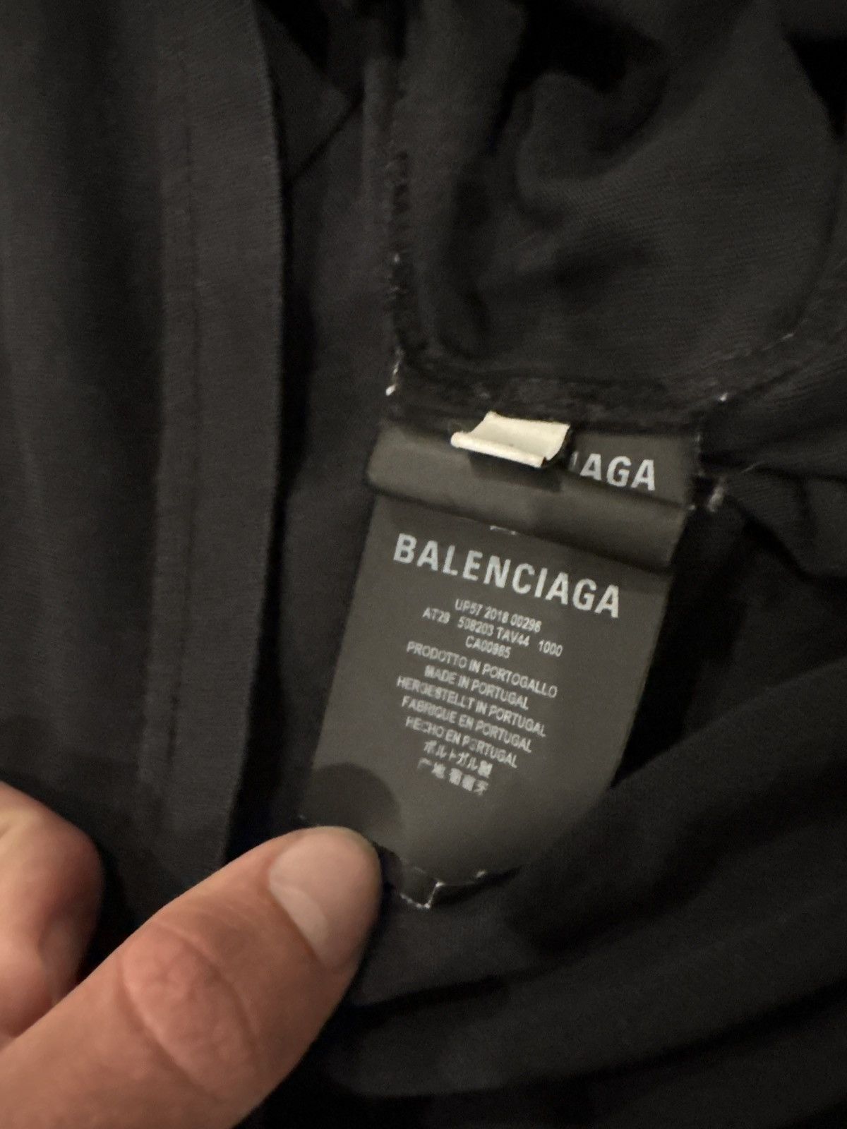 Balenciaga FW17 Balenciaga Web Logo Shirt Size US M / EU 48-50 / 2 - 6 Thumbnail
