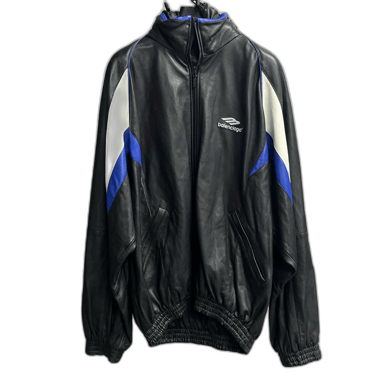 Balenciaga Balenciaga Color Blocked Logo Hooded Jacket Size US M / EU 48-50 / 2 - 1 Thumbnail