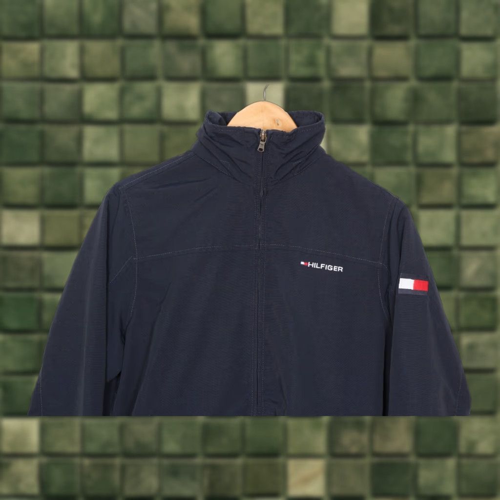 Tommy Hilfiger TOMMY HILFIGER Navy Blue Bomber Jacket Men XS Hidden Hood MJ4202 Jacket Mens XS Navy Blue BOMBER Jacket Size US XS / EU 42 / 0 - 1 Thumbnail