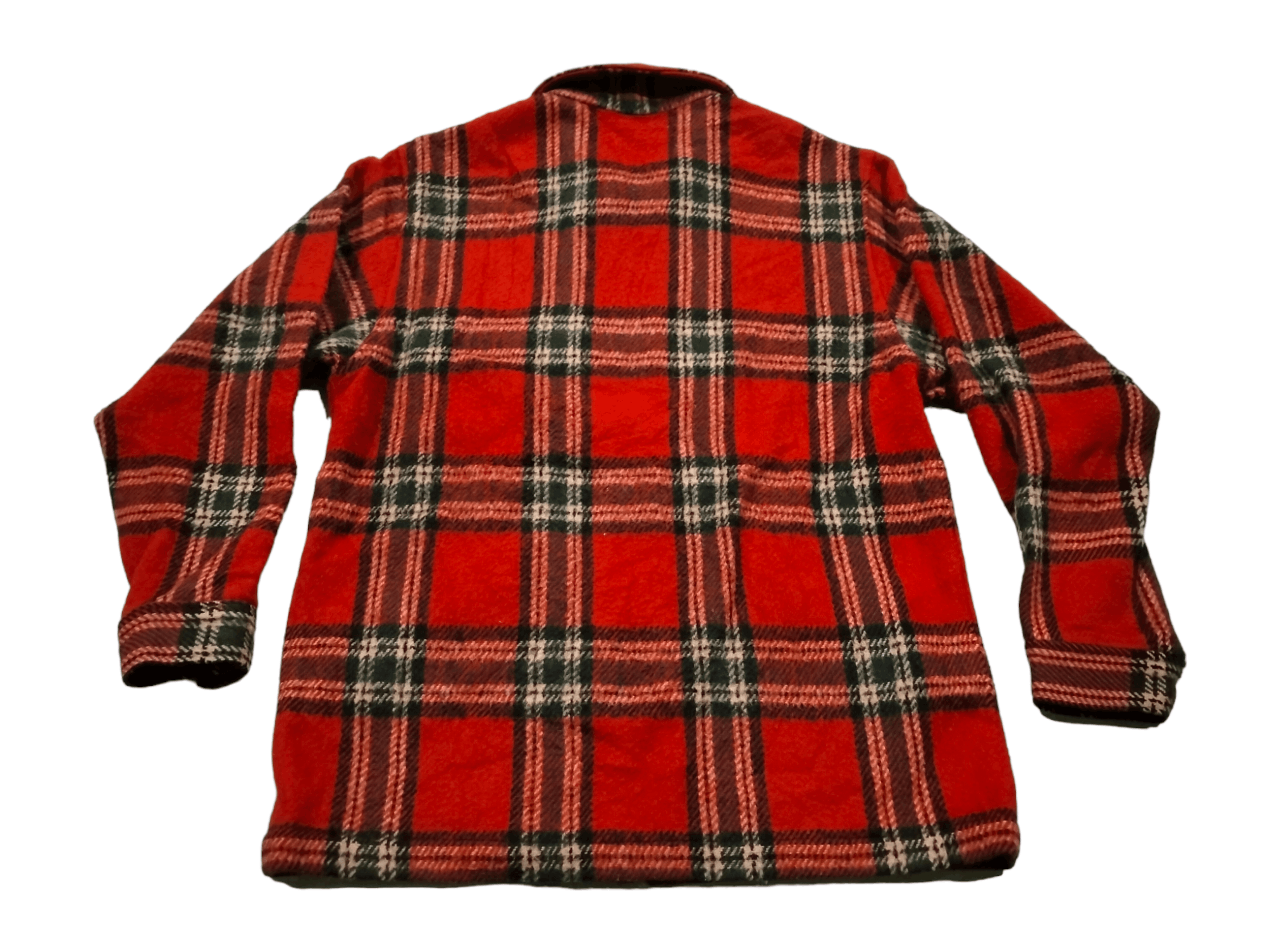 Oshkosh Oshkosh B Gosh Wool Red Tartan Zipper Jacket Size US L / EU 52-54 / 3 - 2 Thumbnail